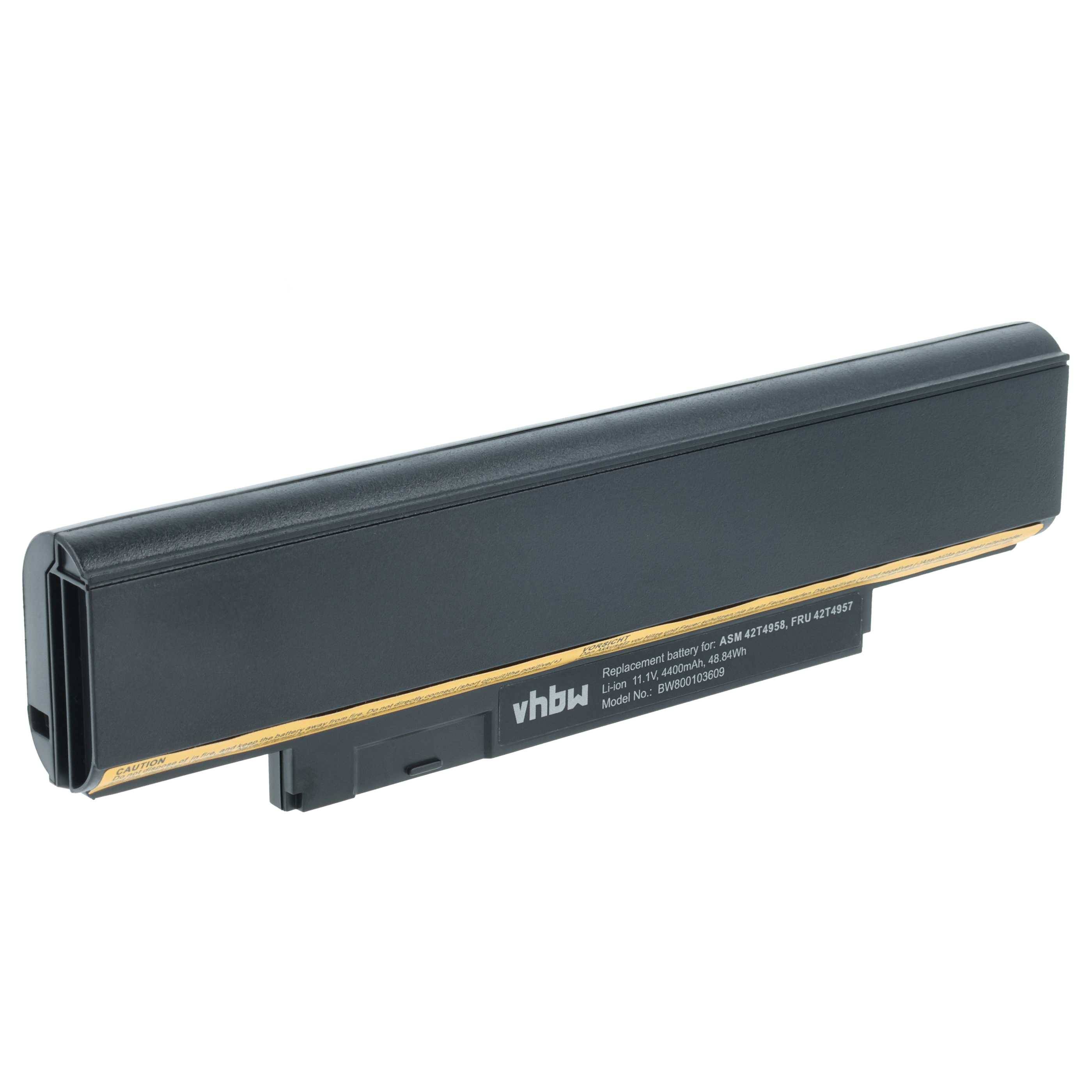 vhbw Akku kompatibel mit Lenovo ThinkPad Edge E335, E325, E330, E320, E135, E120, E125 Notebook (4400 mAh, 11,1 V, Li-Ion)