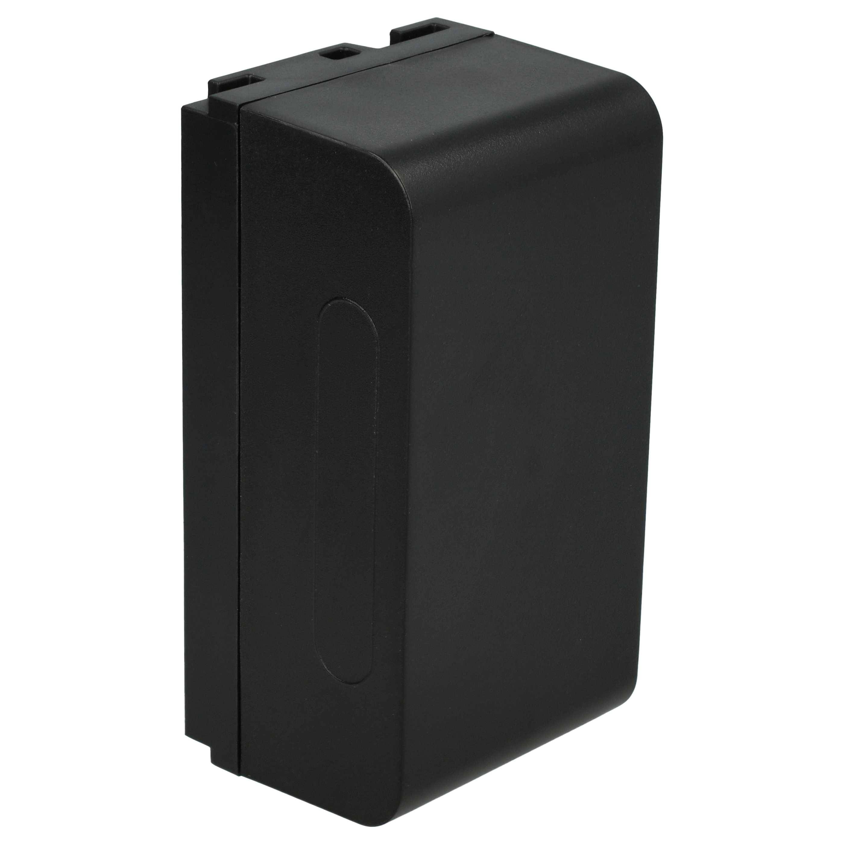 Schwarzes rechteckiges Akku-Pack mit glatter Oberfläche, entwickelt für elektronische Geräte.