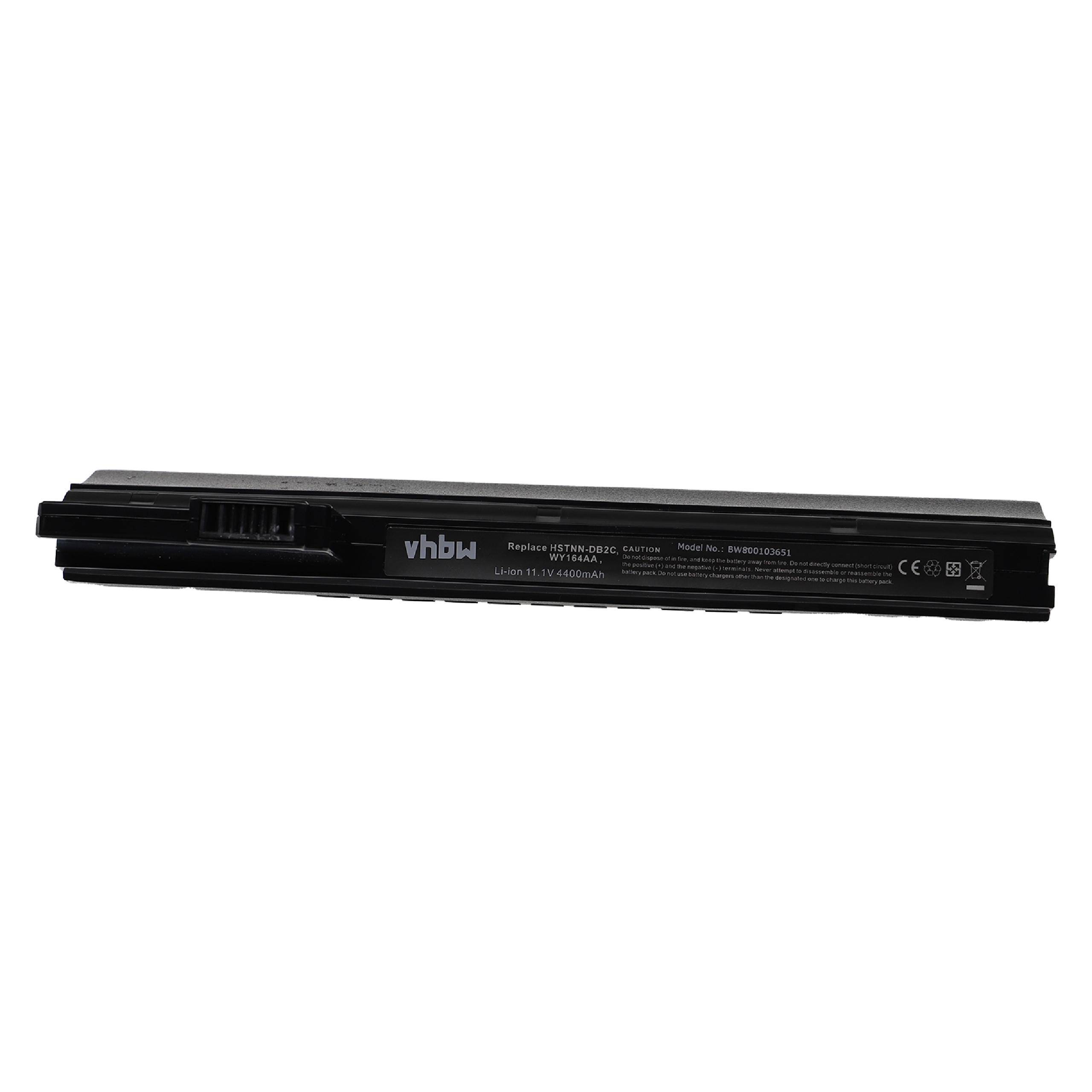vhbw Akku Ersatz für HP HSTNN-IB1X, HSTNN-F05C, HSTNN-IB1Y, HSTNN-DB1Y, HSTNN-CB1Z für Notebook (4400 mAh, 11,1 V, Li-Ion)