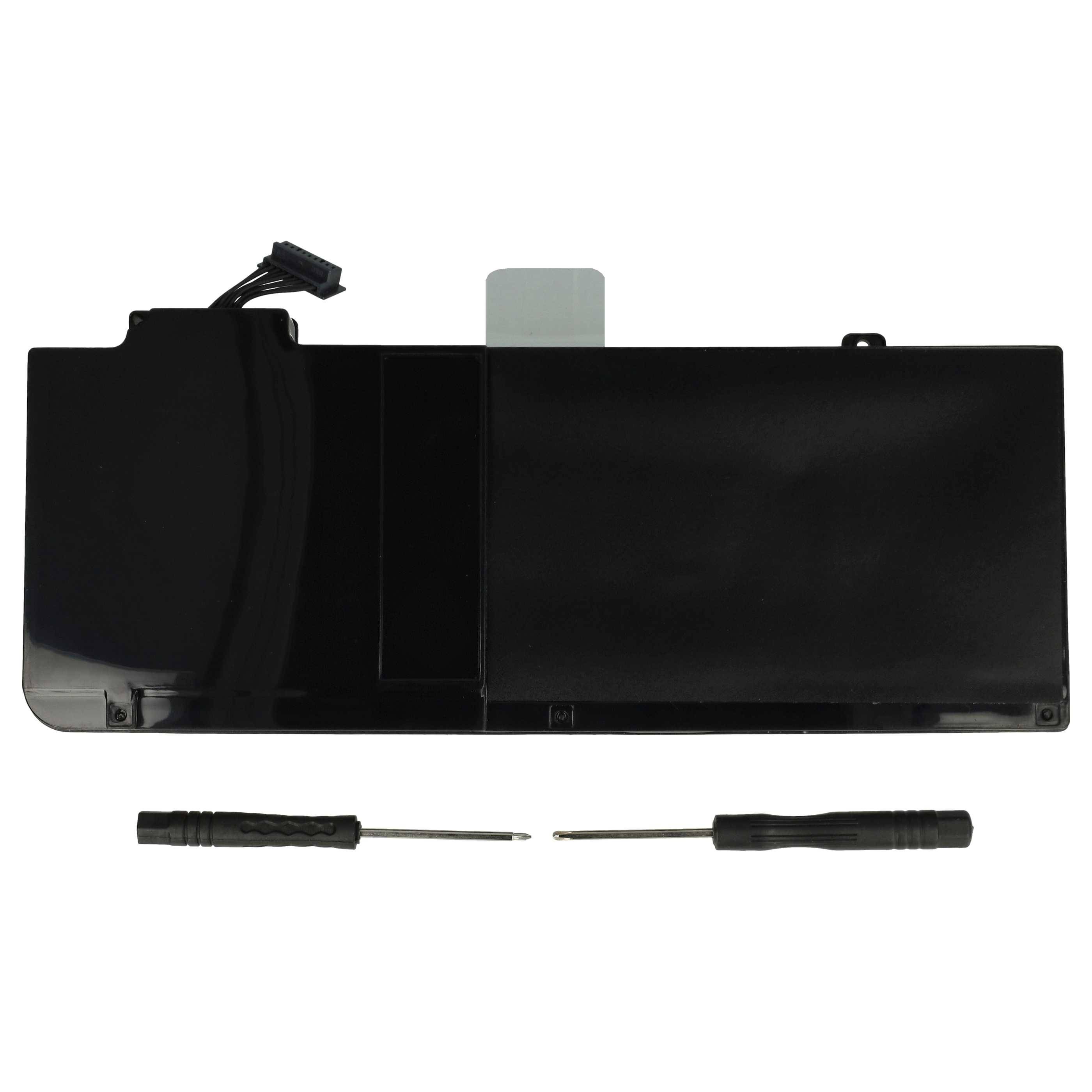 vhbw Akku kompatibel mit Apple Macbook Pro 13 Zoll MB991J/A, 13 Zoll MB991CH/A Notebook (4400 mAh, 10,95 V, Li-Polymer)