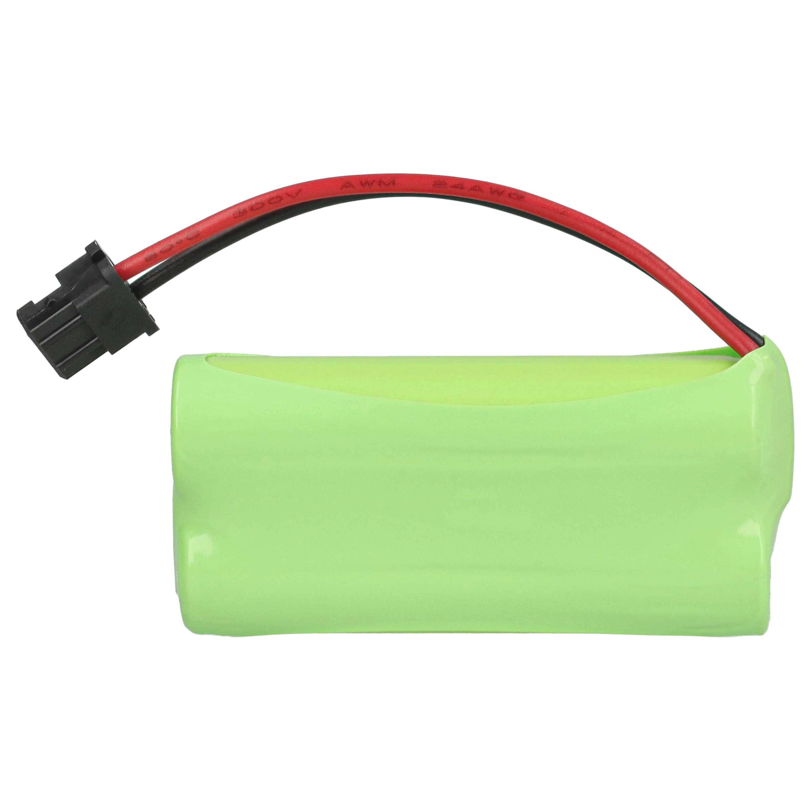 vhbw 3x Akku kompatibel mit VTech DS6111-4, DS61212, DS6115-2, DS61114, DS6121, DS61152 schnurlos Festnetz Telefon (800 mAh, 2,4 V, NiMH)