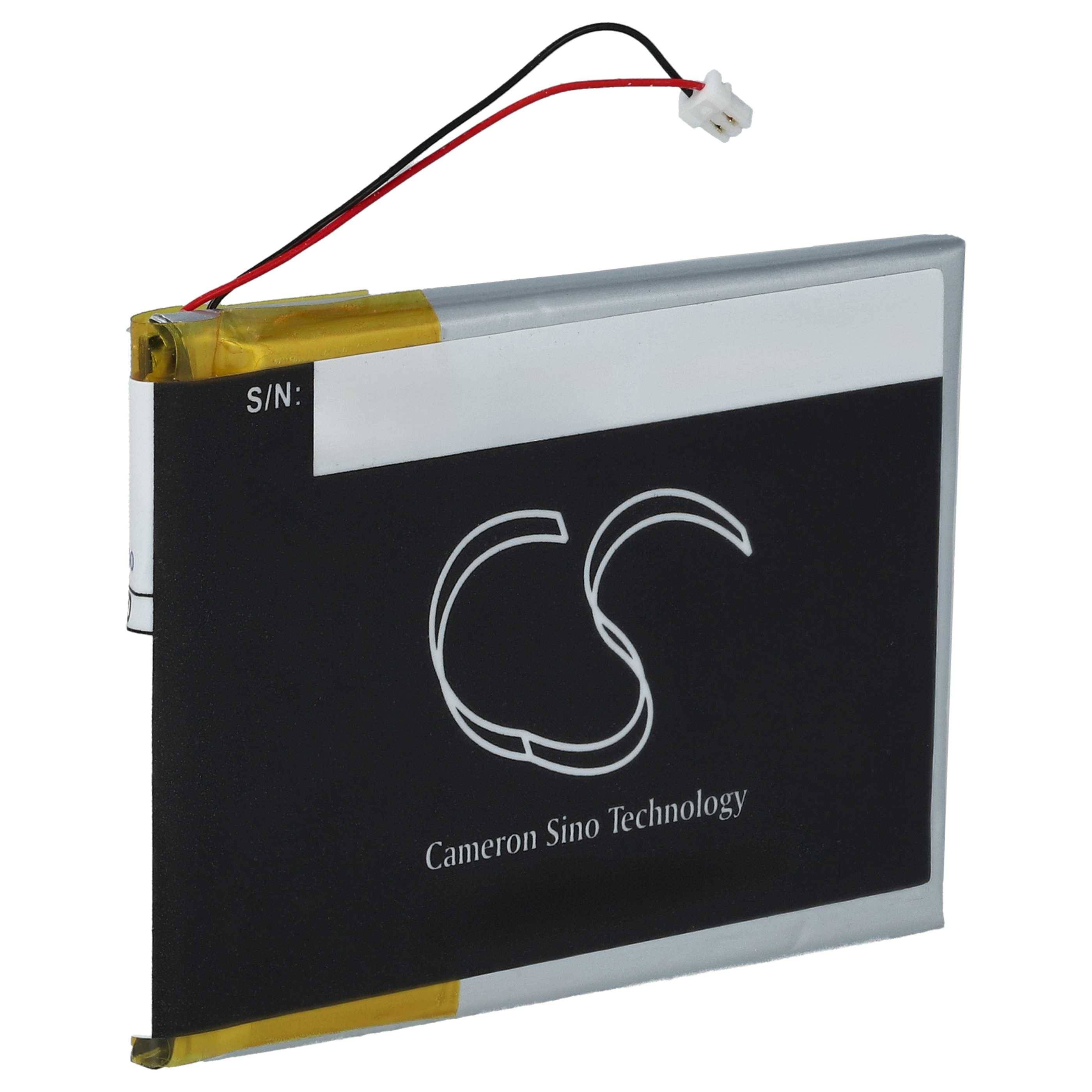 vhbw Akku kompatibel mit Sony NWZ-S738, NWZ-S738F MP3-Player Musik Player (750 mAh, 3,7 V, Li-Polymer)