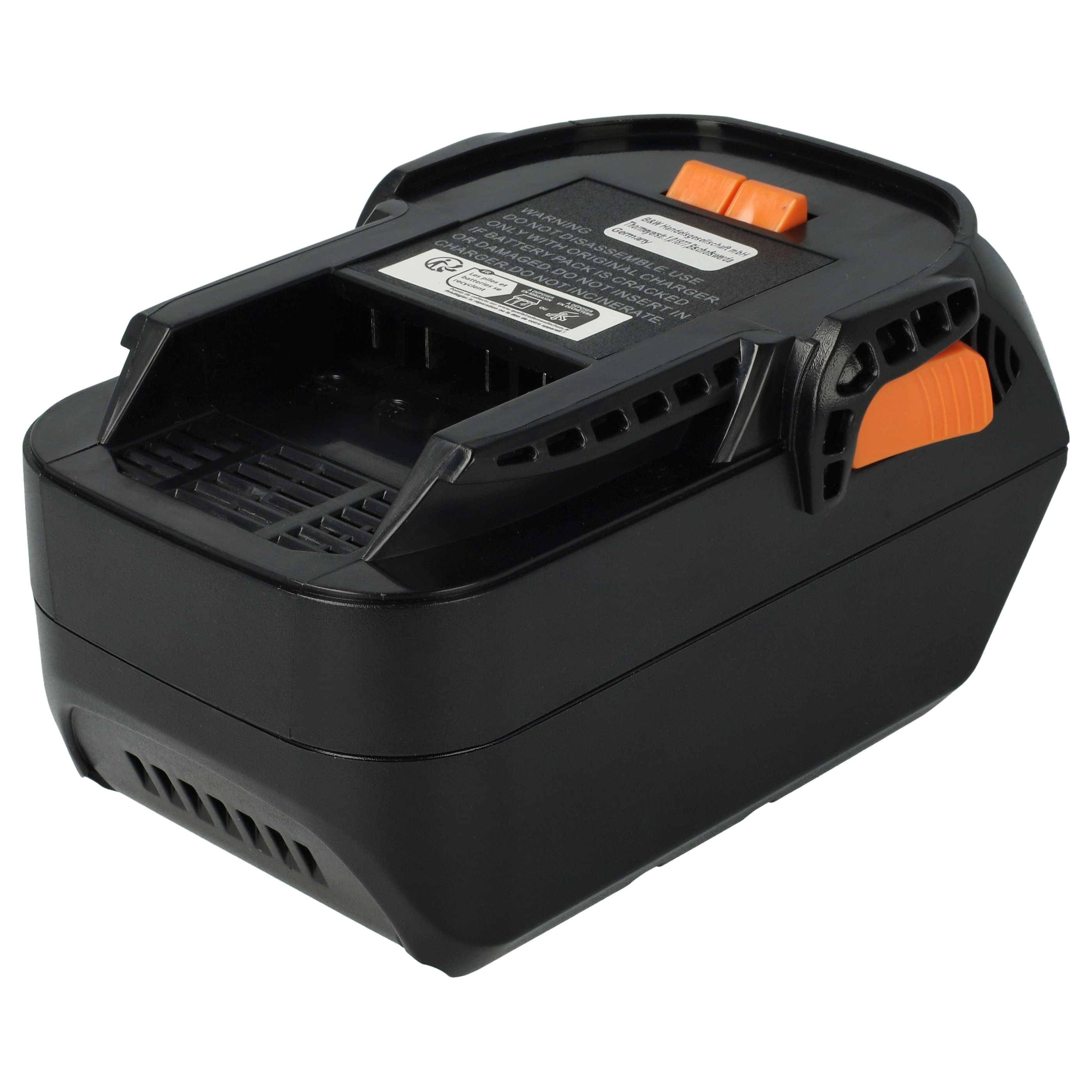 vhbw 1x Akku kompatibel mit Ridgid R840086, R840087 Elektrowerkzeug (3000 mAh, Li-Ion, 18 V)