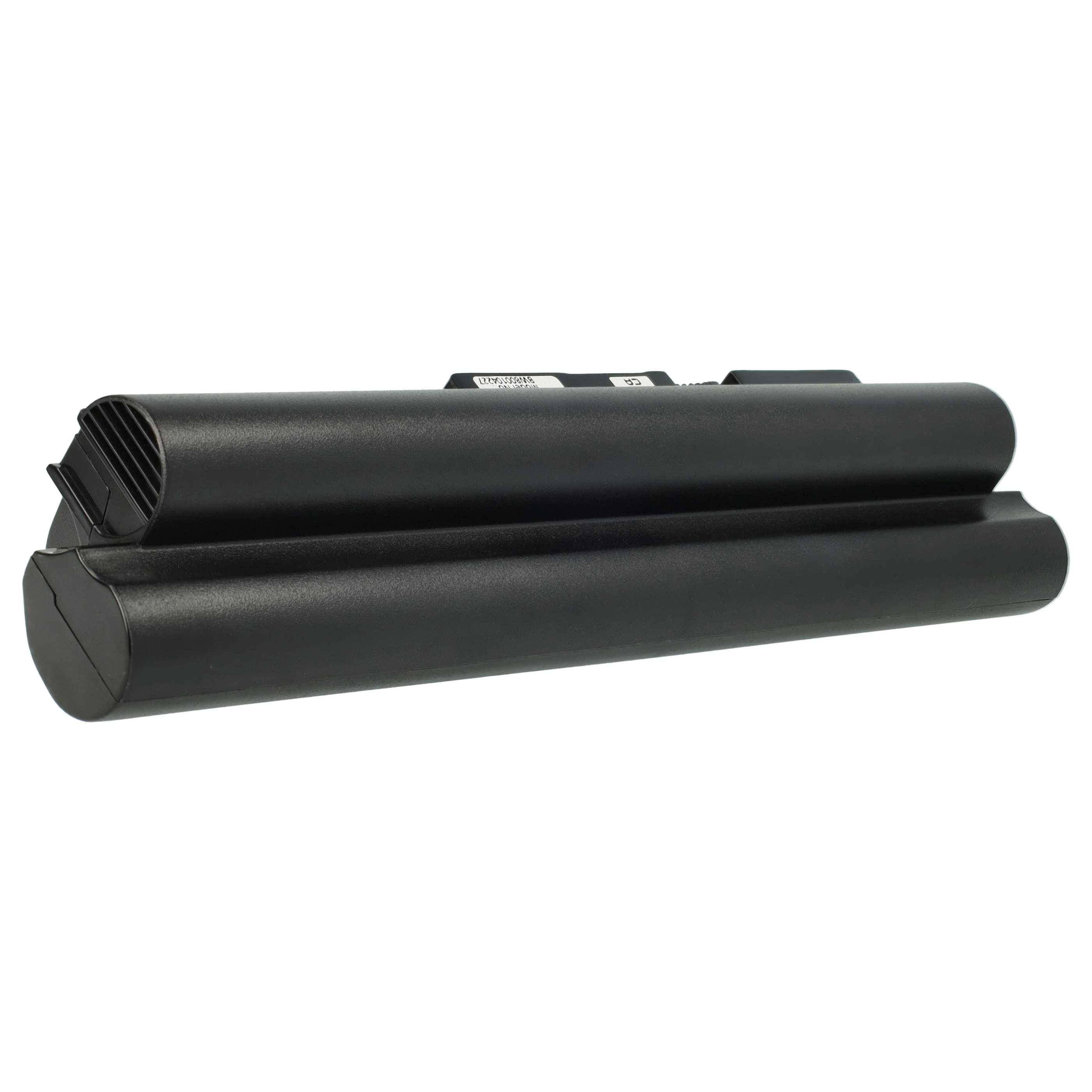 vhbw Akku kompatibel mit Lenovo IdeaPad S10-2 20027, S10-2 2957, S10-2 Notebook (6600 mAh, 11,1 V, Li-Ion) schwarz