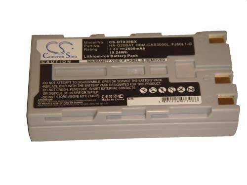 vhbw Akku Ersatz für Hioki Z1007 für Barcodescanner POS (2600 mAh, 7,4 V, Li-Ion)