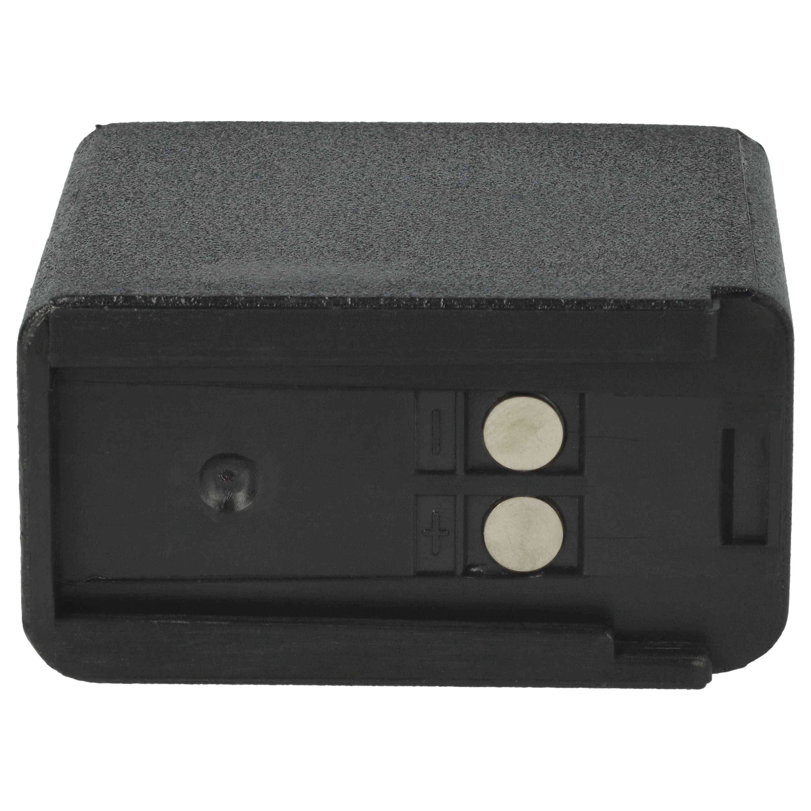 vhbw 2x Akku Ersatz für Kenwood KNB-11A, KNB-11N, KNB-11, KNB-18A, KNB-19A, KNB-12, KNB-12A für Funkgerät, Walkie Talkie (1600 mAh, 7,2 V, NiMH)