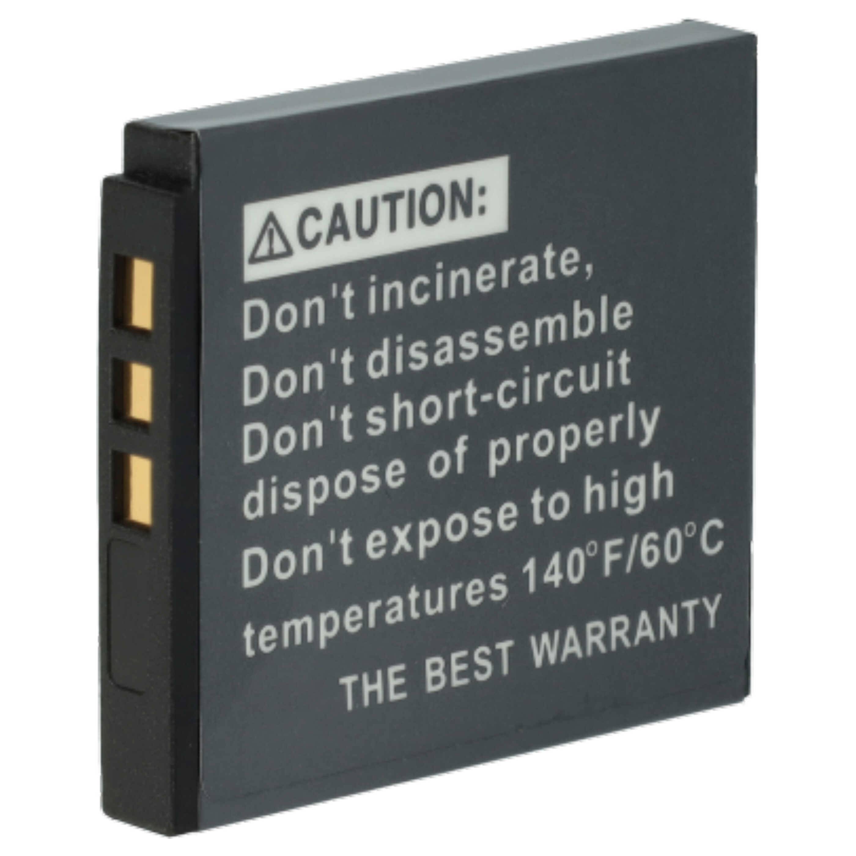 Schwarze wiederaufladbare Batteriepacks mit Warnaufkleber warnt davor, nicht zu verbrennen, zu zerlegen, kurzzuschließen oder hohen Temperaturen auszusetzen.