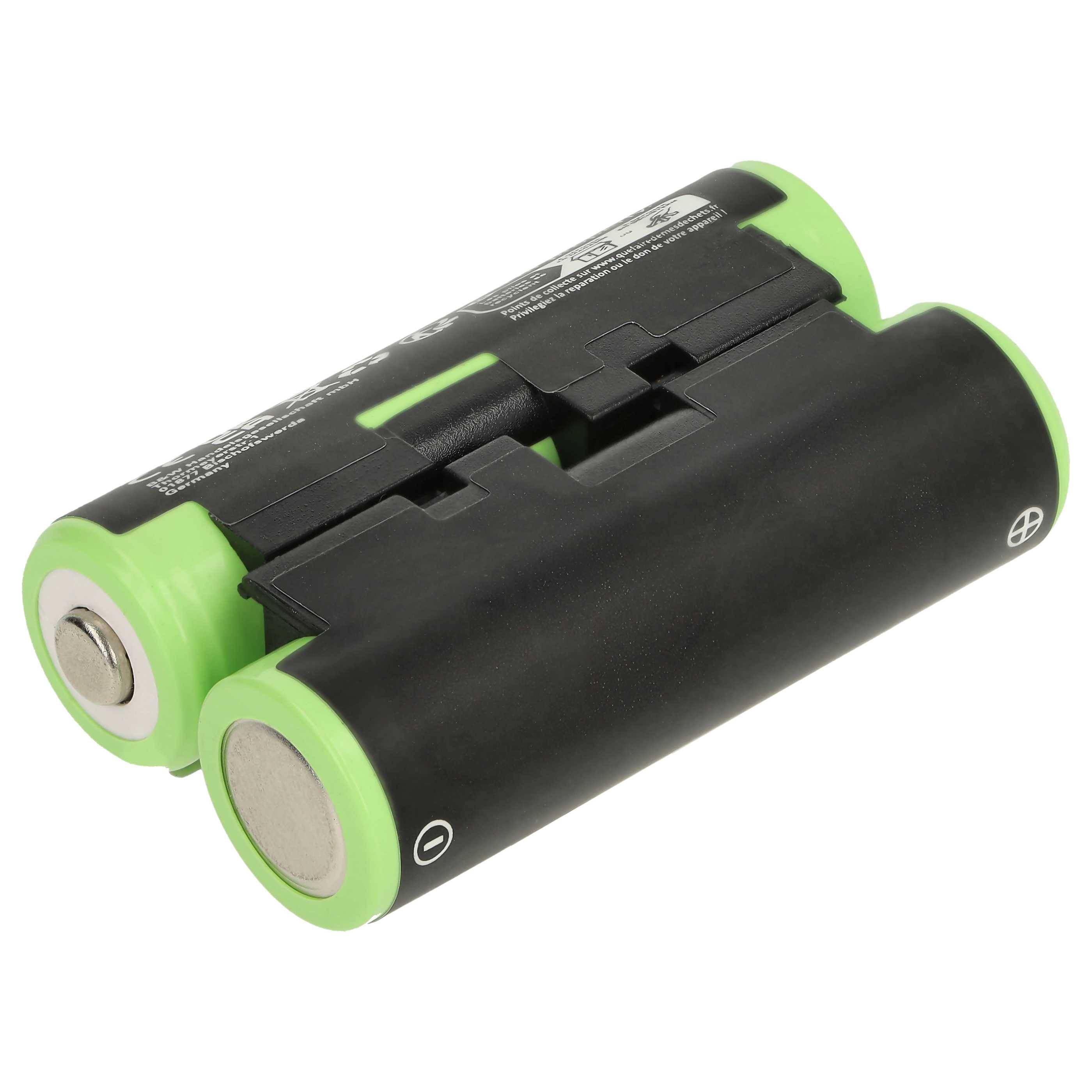 vhbw 1x Akku kompatibel mit Garmin GPSMap 66s, 66st, 66 GPS Navigation Navi (2000 mAh, 2,4 V, NiMH)