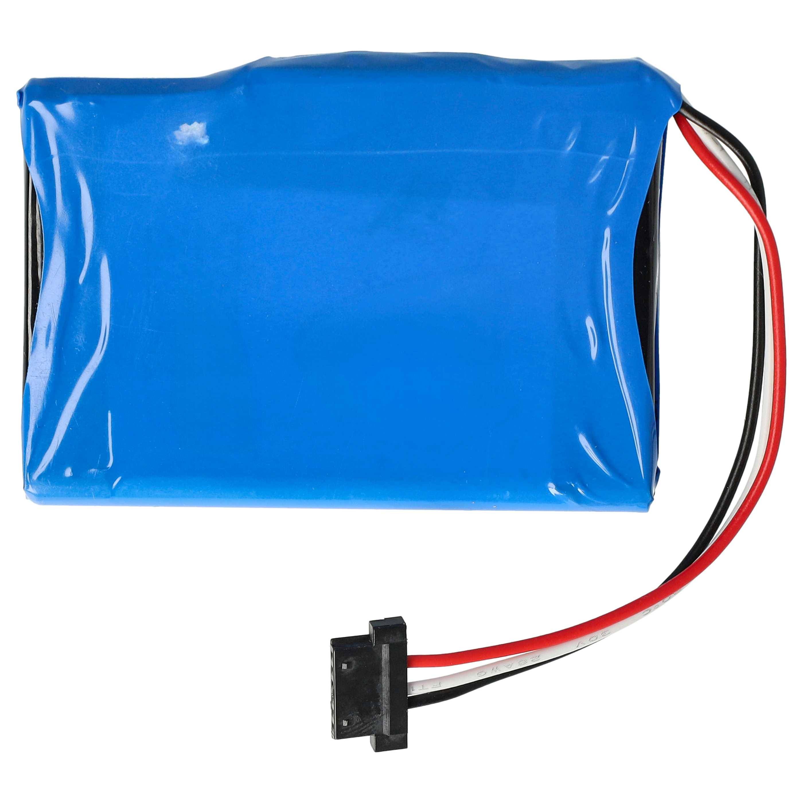 vhbw Akku kompatibel mit Navigon Transonic PNA 7100, PNA 7310 GPS Navigation Navi (1200 mAh, 3,7 V, Li-Ion)
