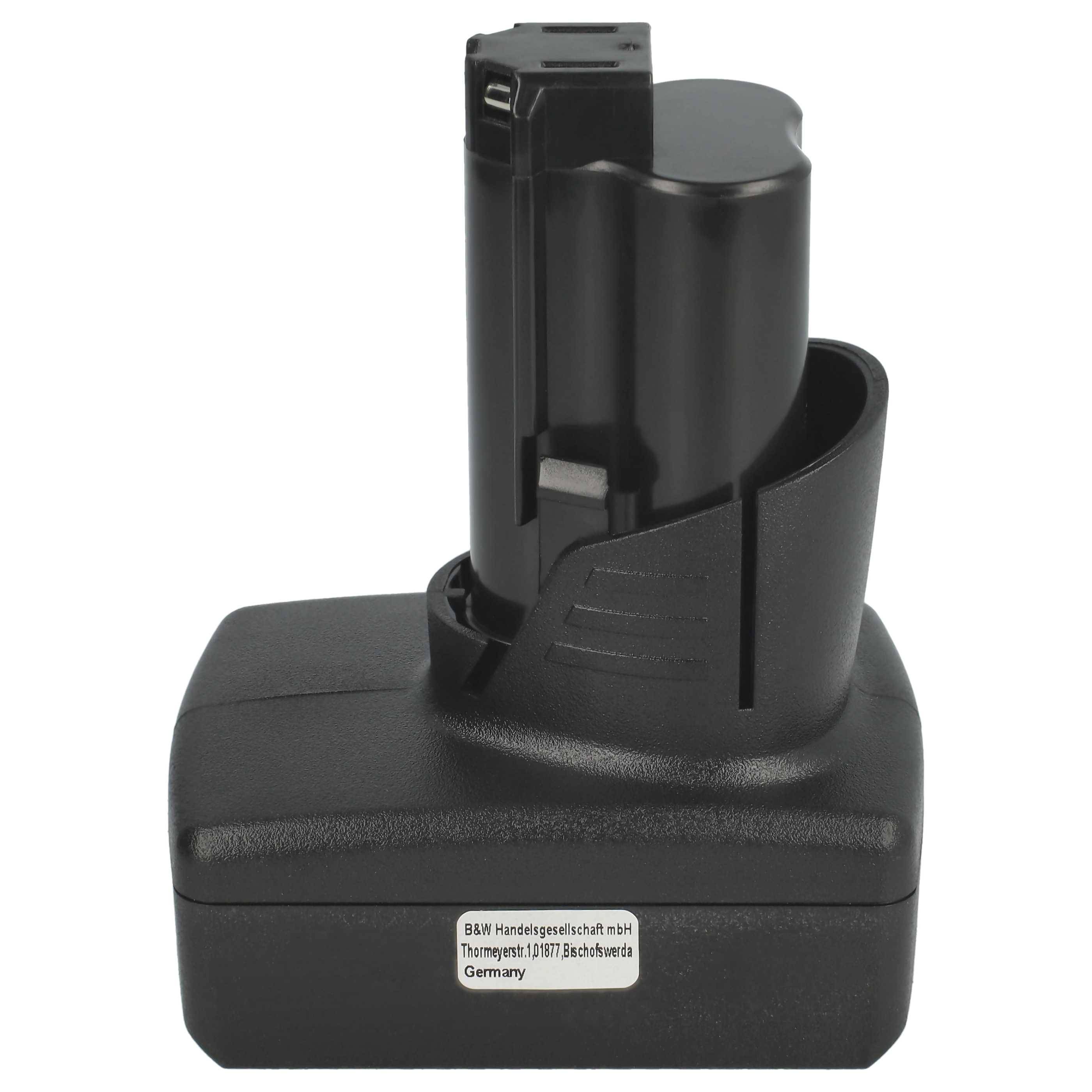 vhbw Akku kompatibel mit AEG / Milwaukee C12 HZ, C12 FM, C12 HZ-0, C12 HZ-202C, C12 JSR, C12 JSR-0 Elektrowerkzeug (4000 mAh, Li-Ion, 12 V)