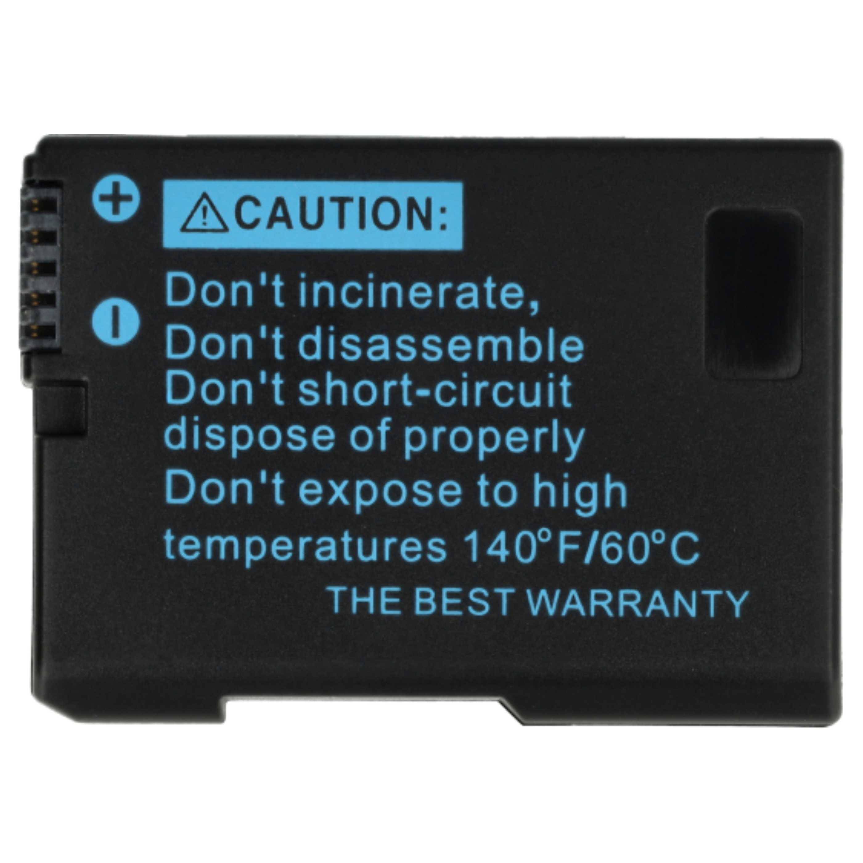 vhbw 3x Akku kompatibel mit Nikon D3500, D5100, D5200, D5300 Kamera Digicam DSLR (950mAh, 7,2V, Li-Ion) mit Infochip