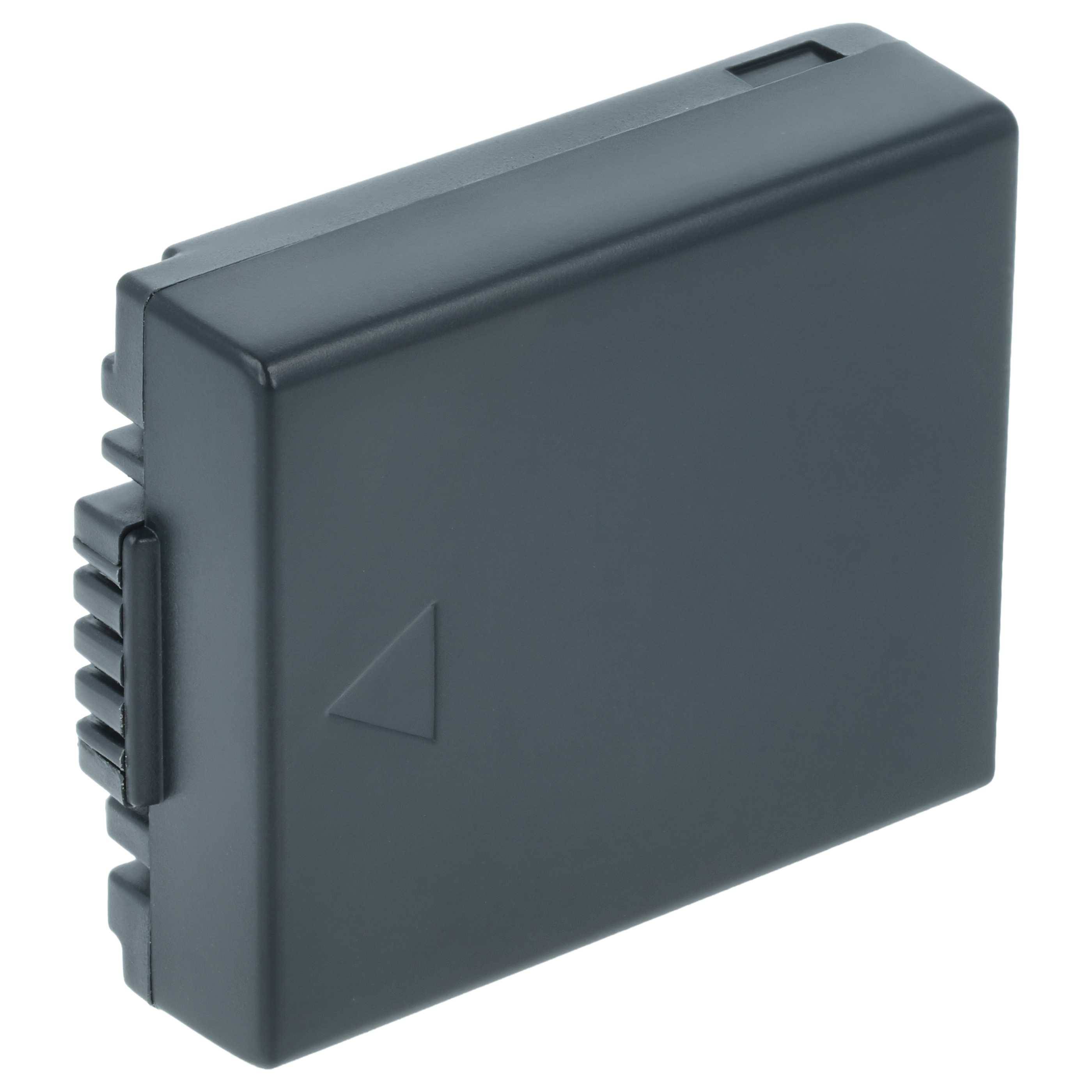 vhbw 3x Akku Ersatz für Panasonic CGA-S002A/1B, CGA-S002E, CGA-S002, CGA-S002A, CGA-S001HH für Kamera (550 mAh, 7,2 V, Li-Ion)