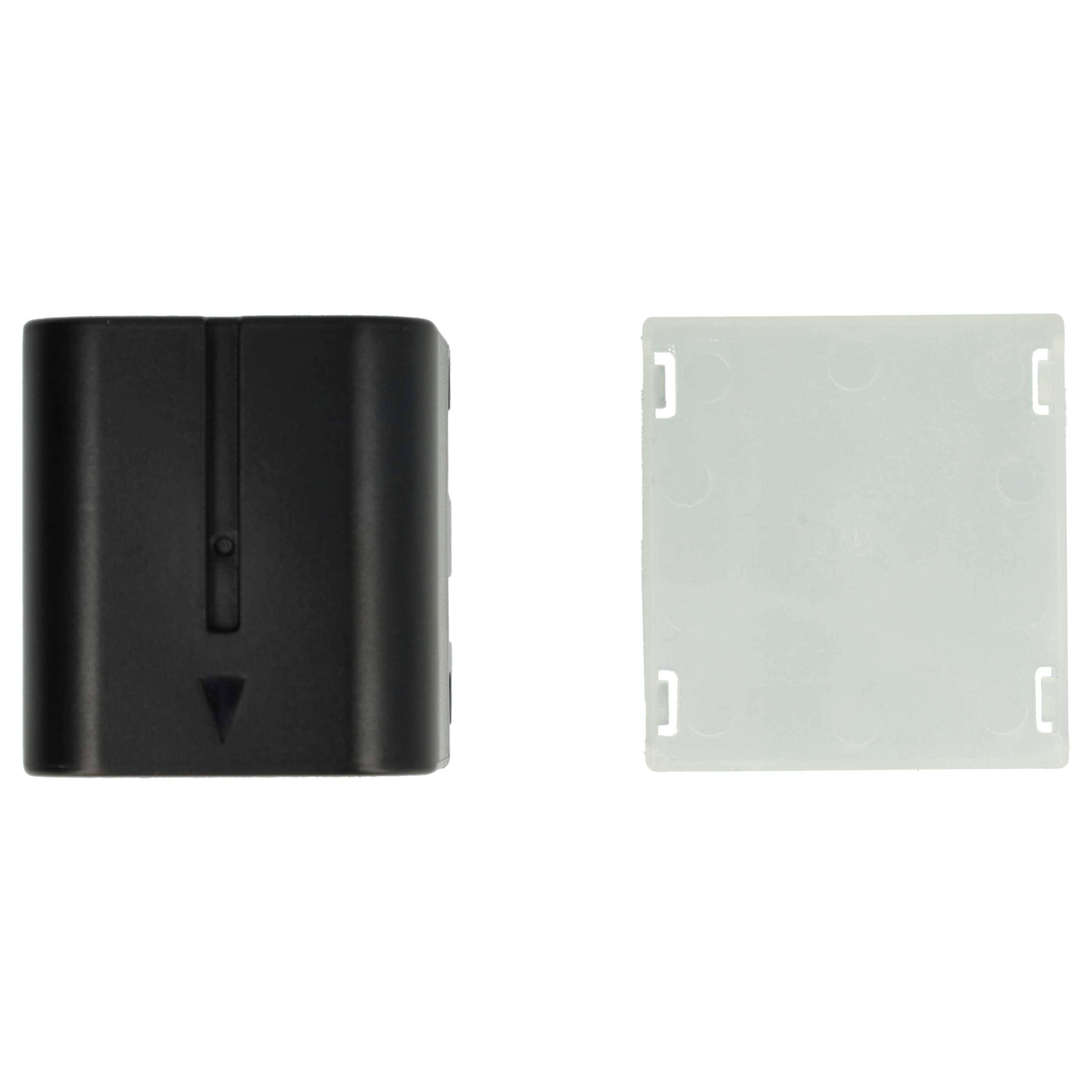 vhbw 3x Akku kompatibel mit JVC GZ-MG30, GZ-MG27, GZ-MG24, GZ-MG47, GZ-MG40, GZ-MG37, GZ-MG33 Videokamera Camcorder (1200 mAh, 7,2 V, Li-Ion)