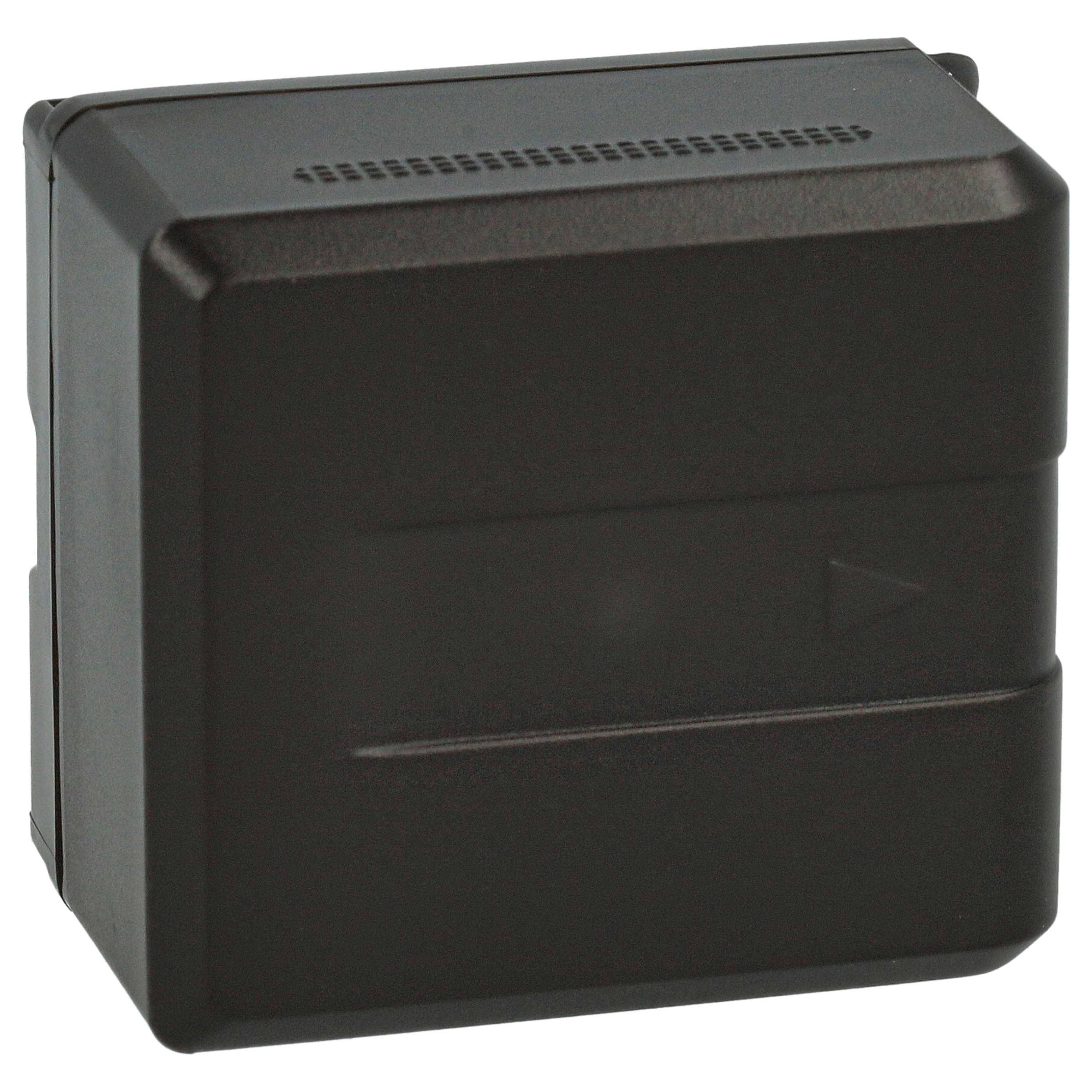 vhbw 3x Akku kompatibel mit Panasonic HDC-SD707, HDC-SDT750, HDC-SD9 Videokamera Camcorder (1000 mAh, 7,2 V, Li-Ion) + Infochip