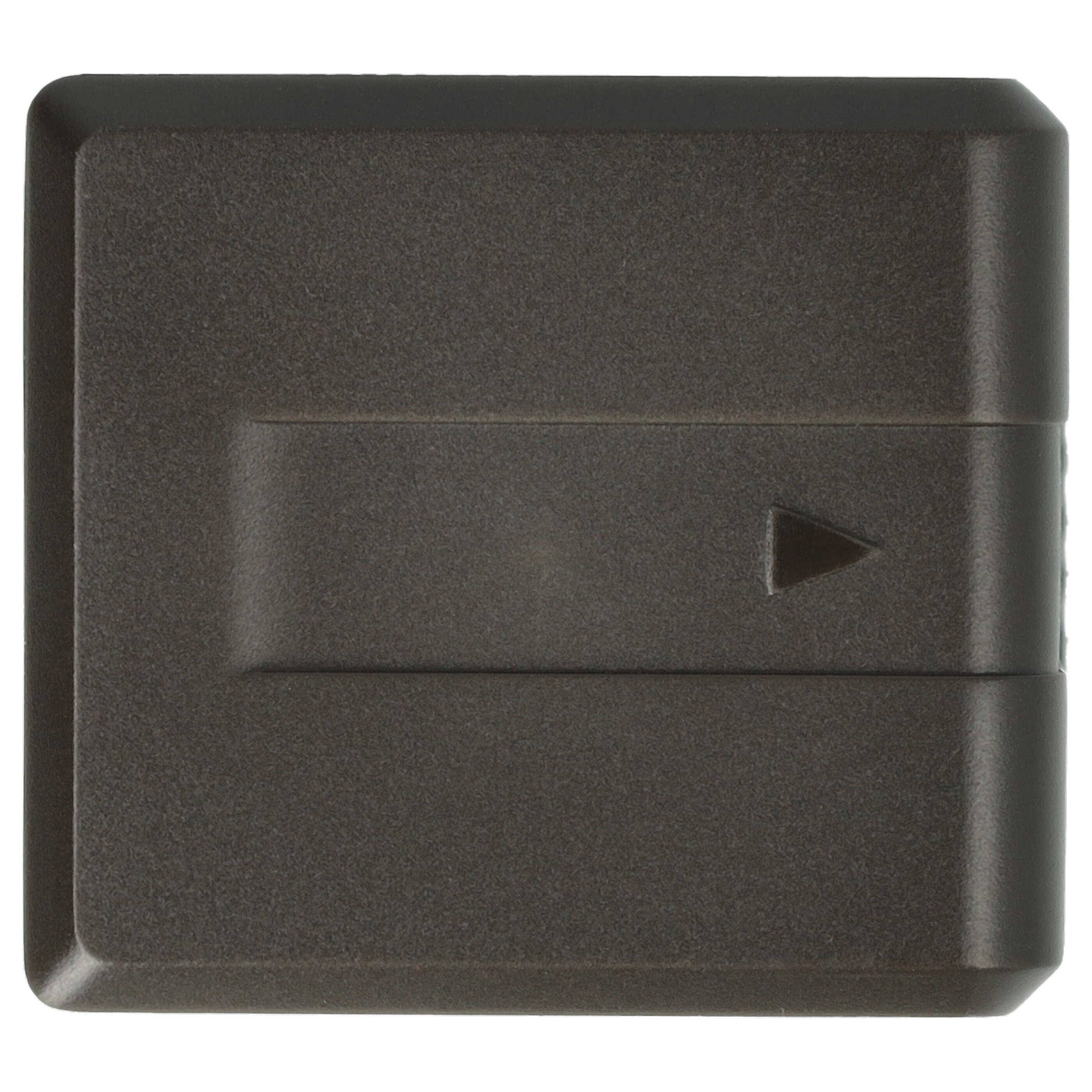 vhbw 3x Akku kompatibel mit Panasonic HDC-HS300, HDC-HS200, HDC-HS3000 Videokamera Camcorder (2000 mAh, 7,2 V, Li-Ion) + Infochip