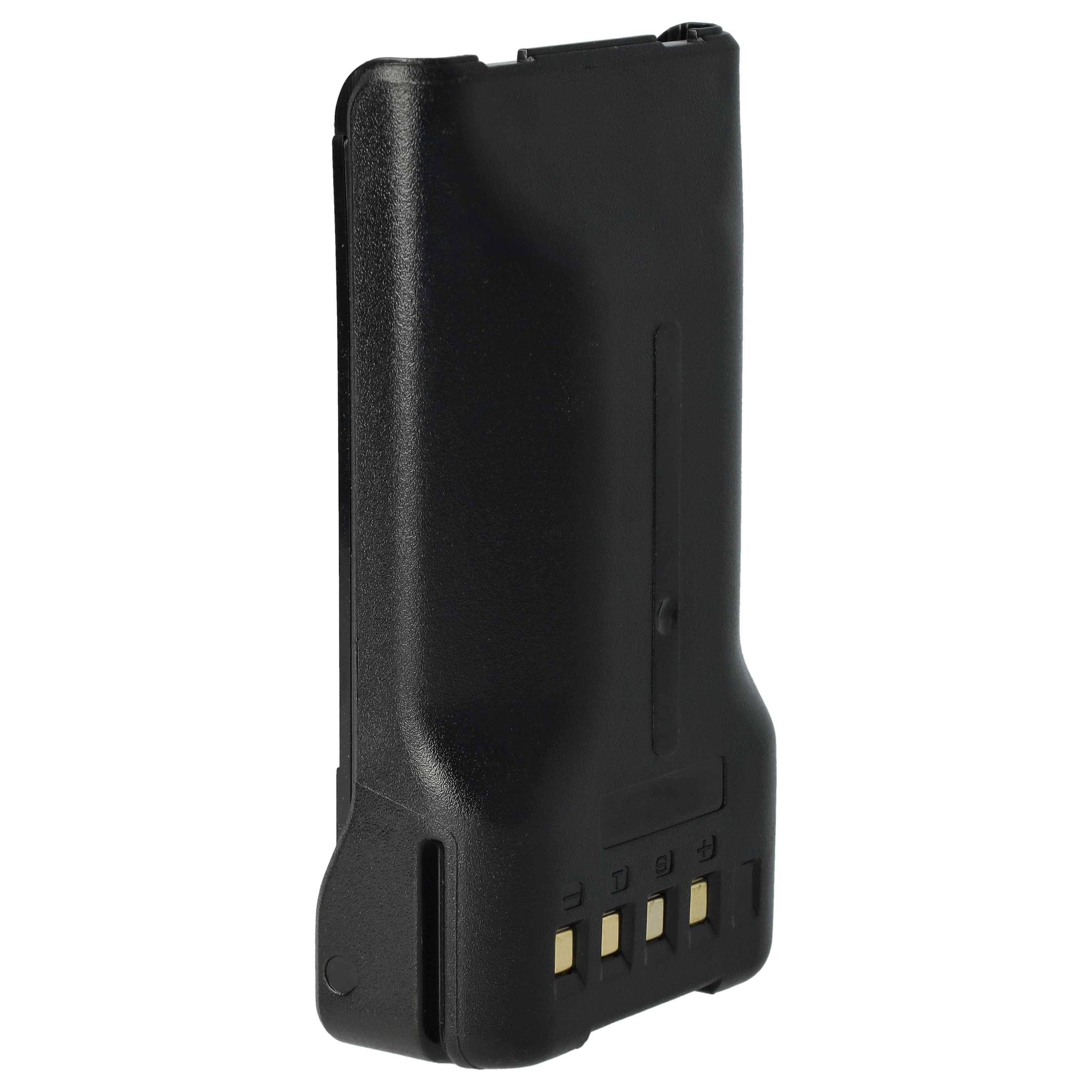 vhbw Akku kompatibel mit Kenwood TK-5320, TK-5220, TK-5230, TK-3320, NX-300, NX-200 Funkgerät, Walkie Talkie (2500 mAh, 7,4 V, Li-Ion)