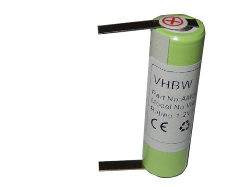 vhbw Akku kompatibel mit Ermila Bella 1590 Rasierer (2000 mAh, 1,2 V, NiMH)