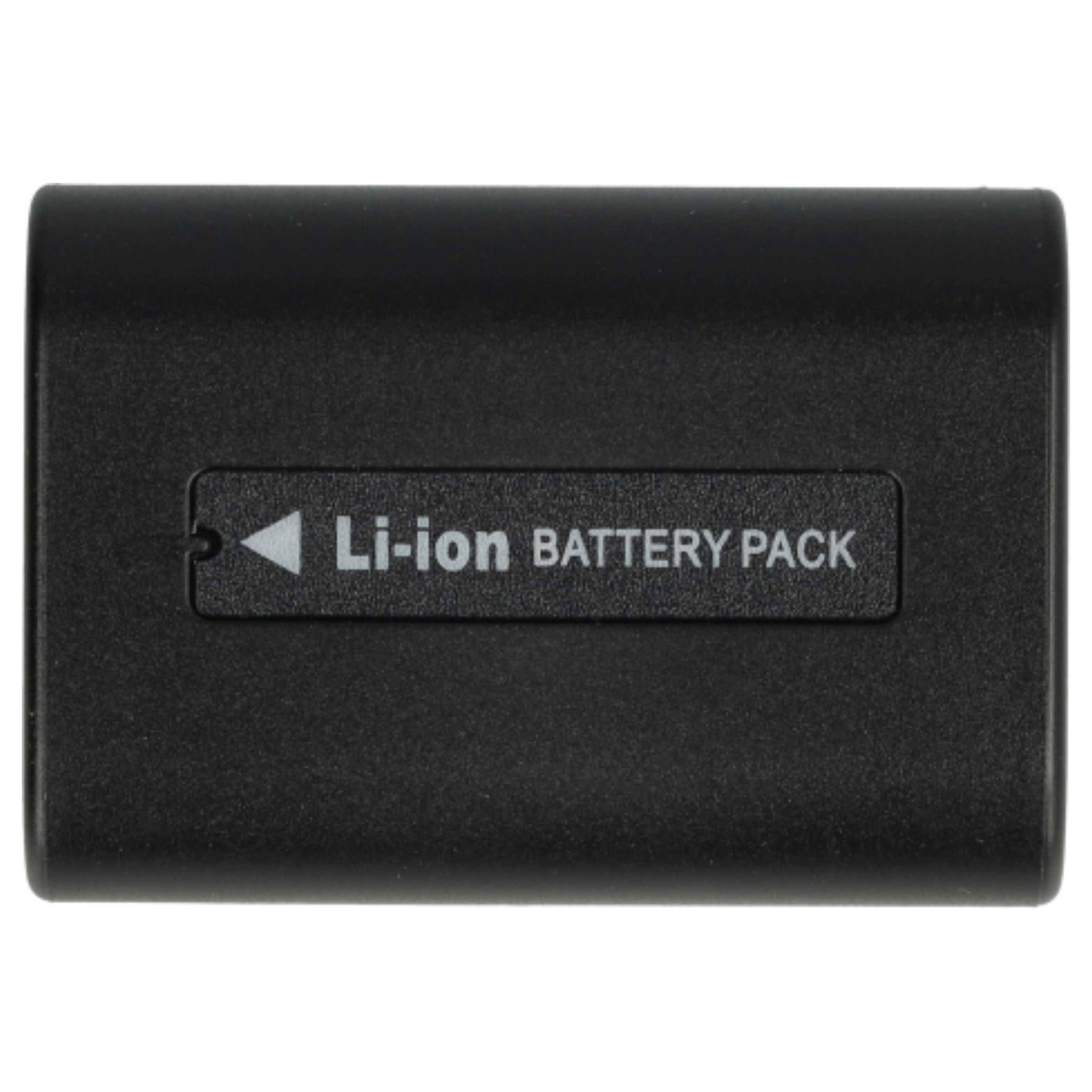 vhbw 3x Akku kompatibel mit Sony HDR-CX740VE, HDR-CX740E, HDR-CX730E Videokamera Camcorder (600 mAh, 7,2 V, Li-Ion) + Infochip