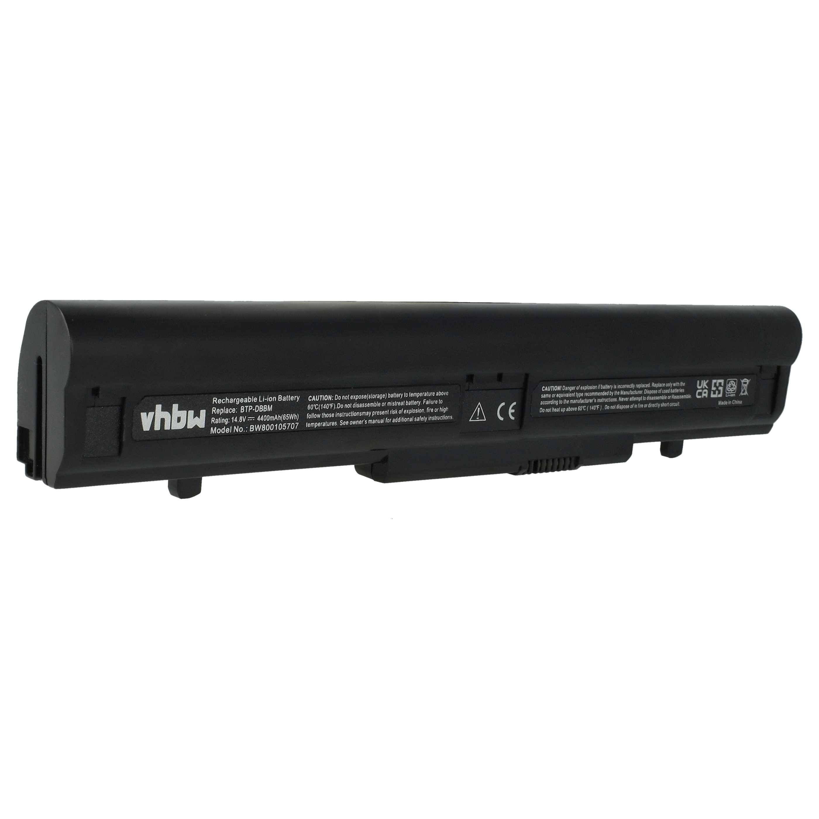 vhbw Akku 4400mAh kompatibel mit Notebook Laptop Medion Akoya E6213, E6214, E6220, E6224, E6226, P6622, P6624, P6626, P6630, P6812