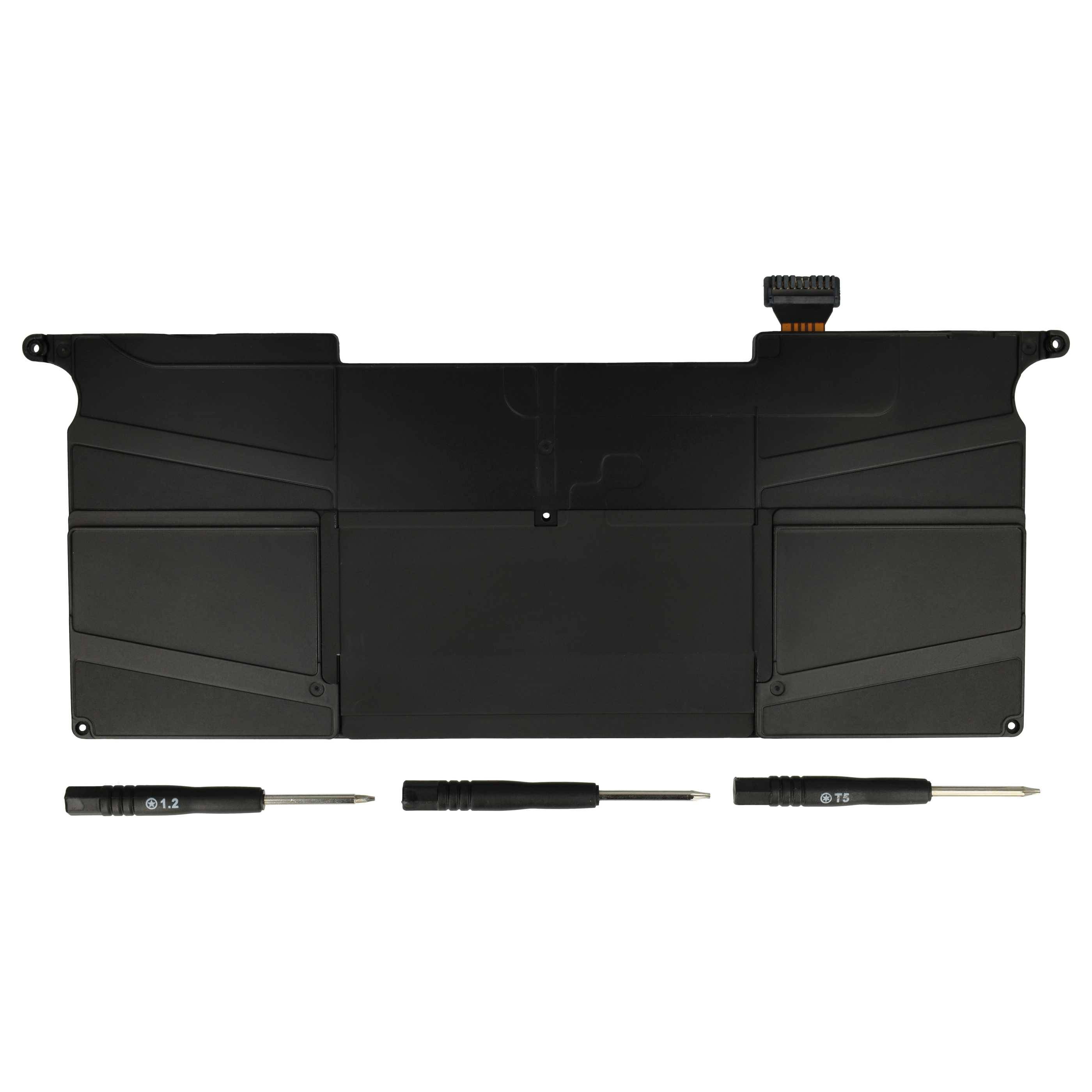 vhbw Akku kompatibel mit Apple MacBook Air 11" A1465 2013, Core i5 1.3 11" Mid-2013 Notebook (5100 mAh, 7,6 V, Li-Polymer)