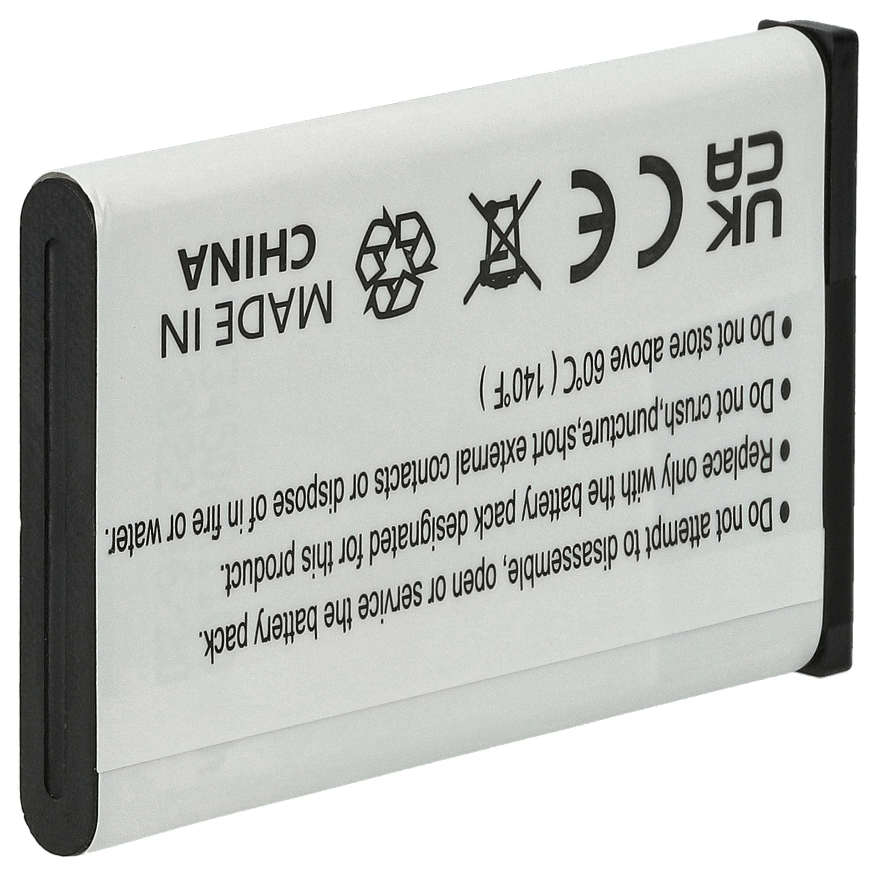 vhbw 5x Akku Ersatz für Siemens V30145-K1310K-X447-0-HY, V30145-K1310K-X447 für schnurlos Festnetz Telefon (1050 mAh, 3,7 V, Li-Ion)