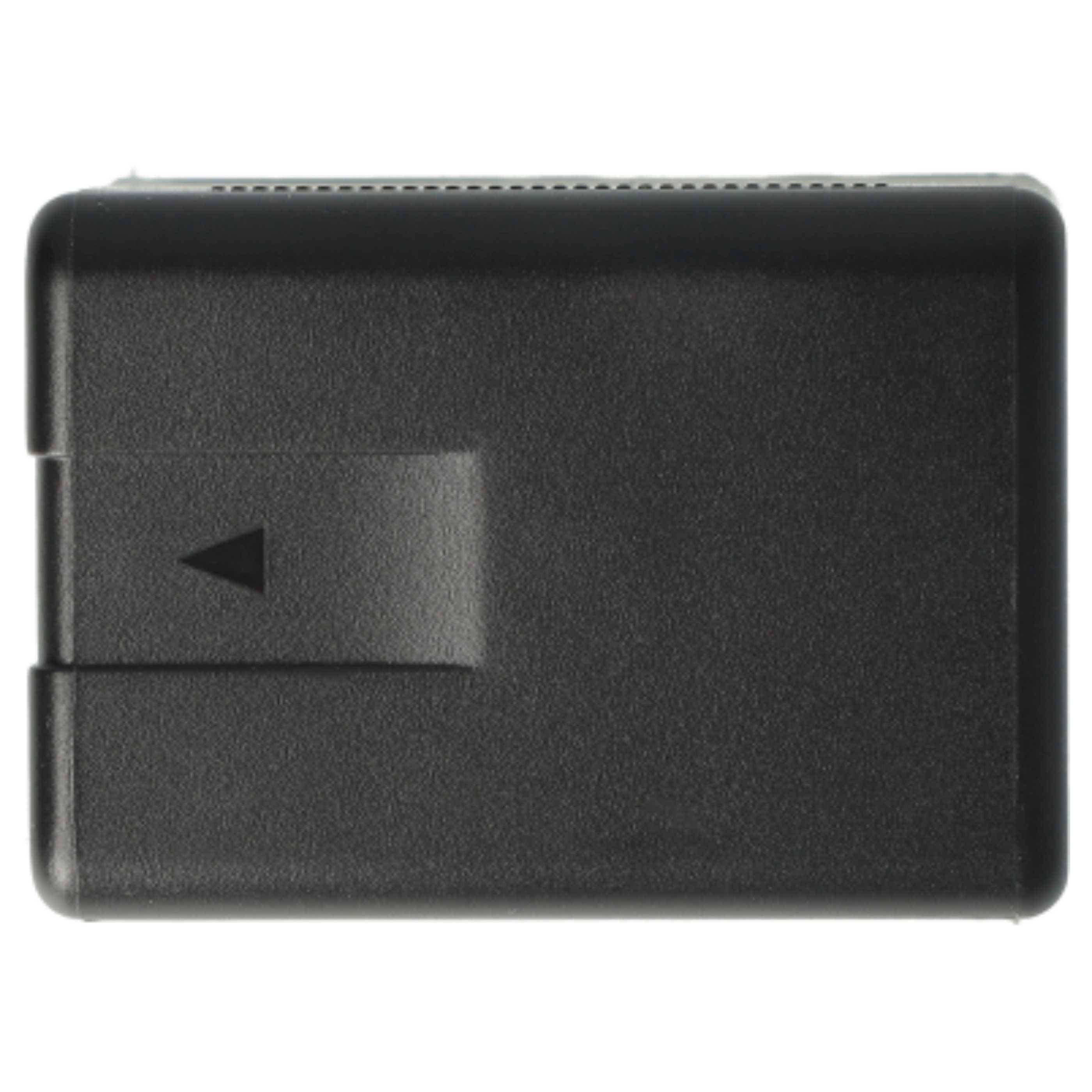 vhbw 2x Akku kompatibel mit Panasonic HDC-TM80, HDC-TM60, HDC-SDX1EG-H Videokamera Camcorder (3200 mAh, 3,6 V, Li-Ion) + Infochip
