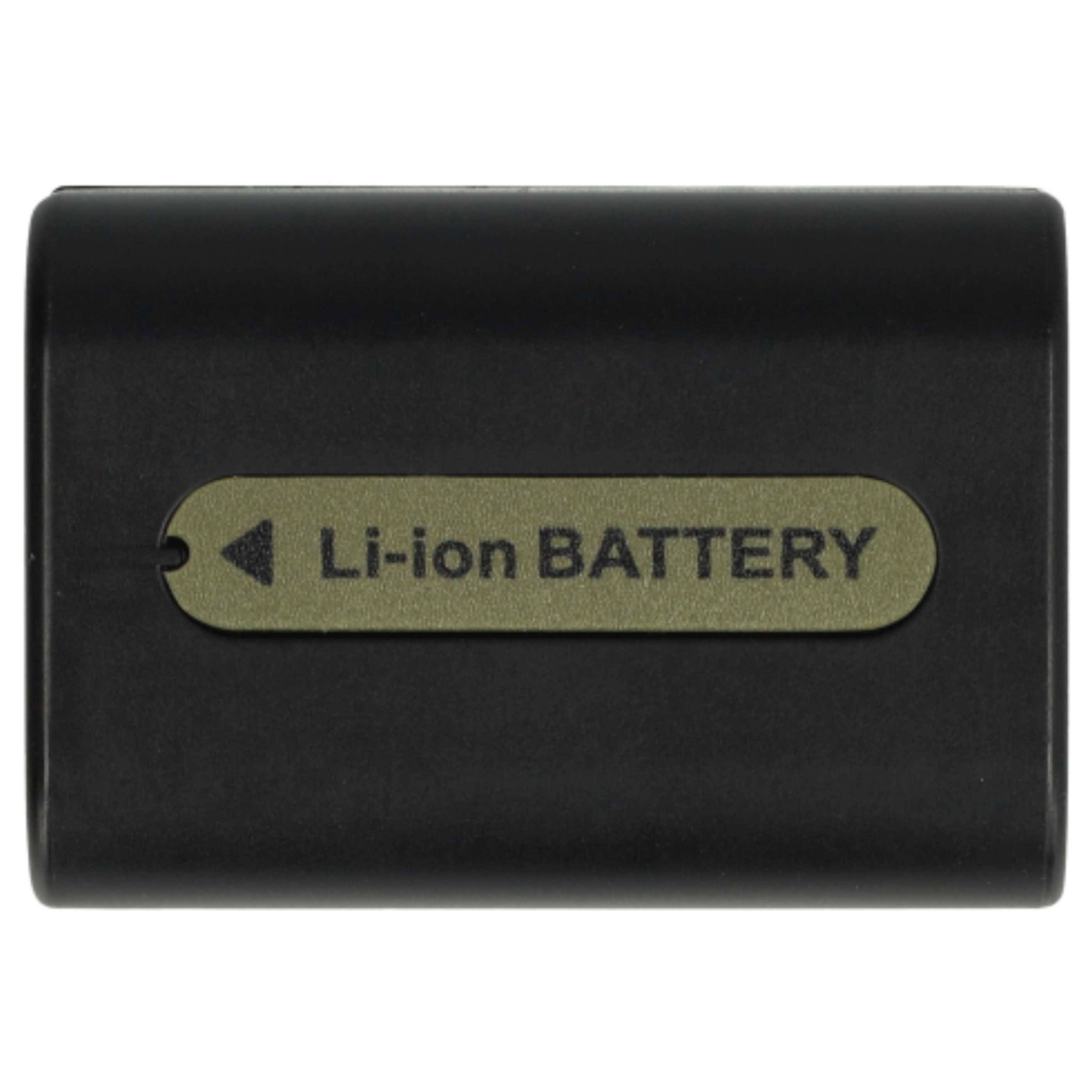 vhbw 3x Akku kompatibel mit Sony DCR-SR37, DCR-SR37E, DCR-SR36(E) Videokamera Camcorder (500 mAh, 7,2 V, Li-Ion) + Infochip