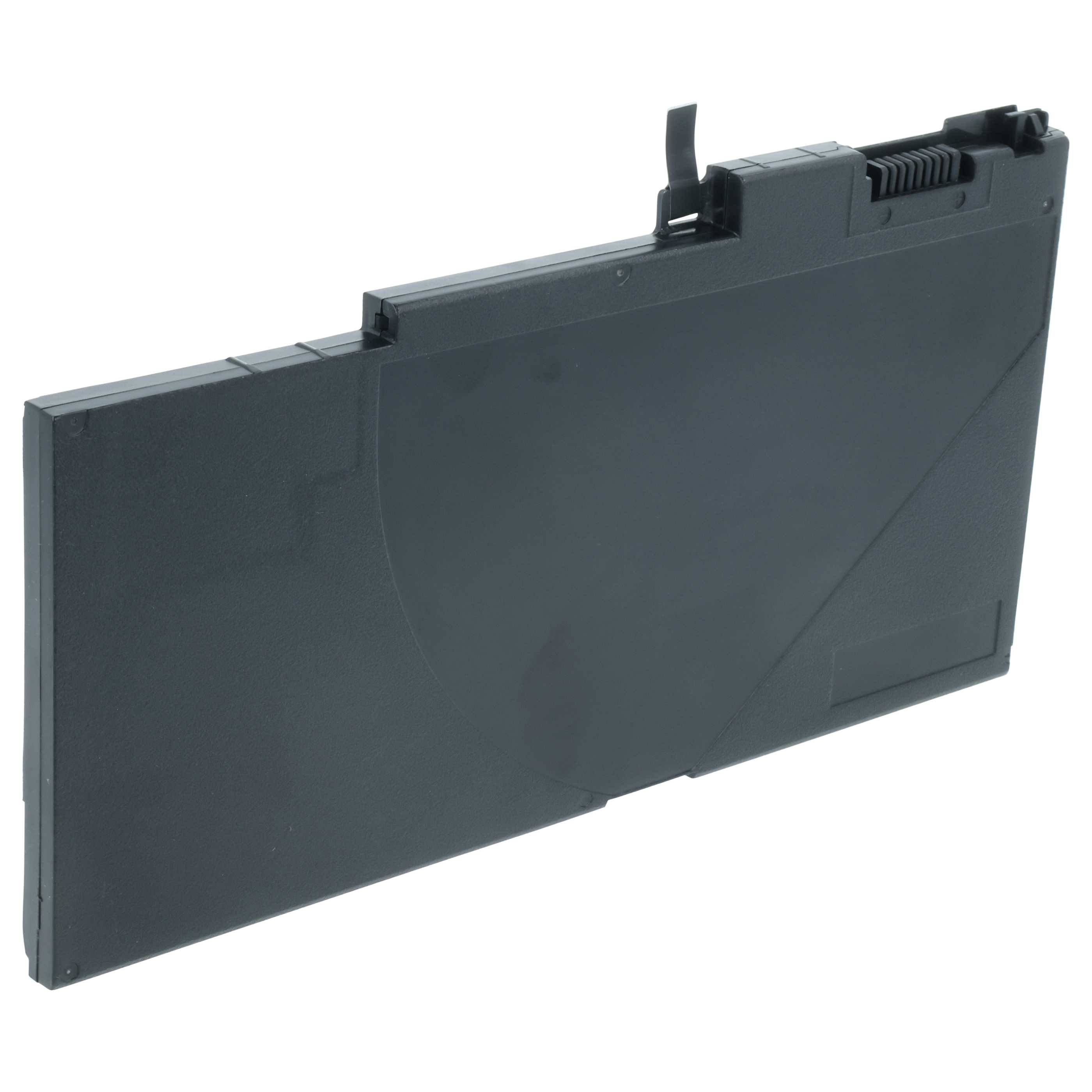 Ein rechteckiger schwarzer Tonerkartusche, die für ein bestimmtes Druckermodell entwickelt wurde. Sie verfügt über Rillen und einen Griff für eine einfache Installation.