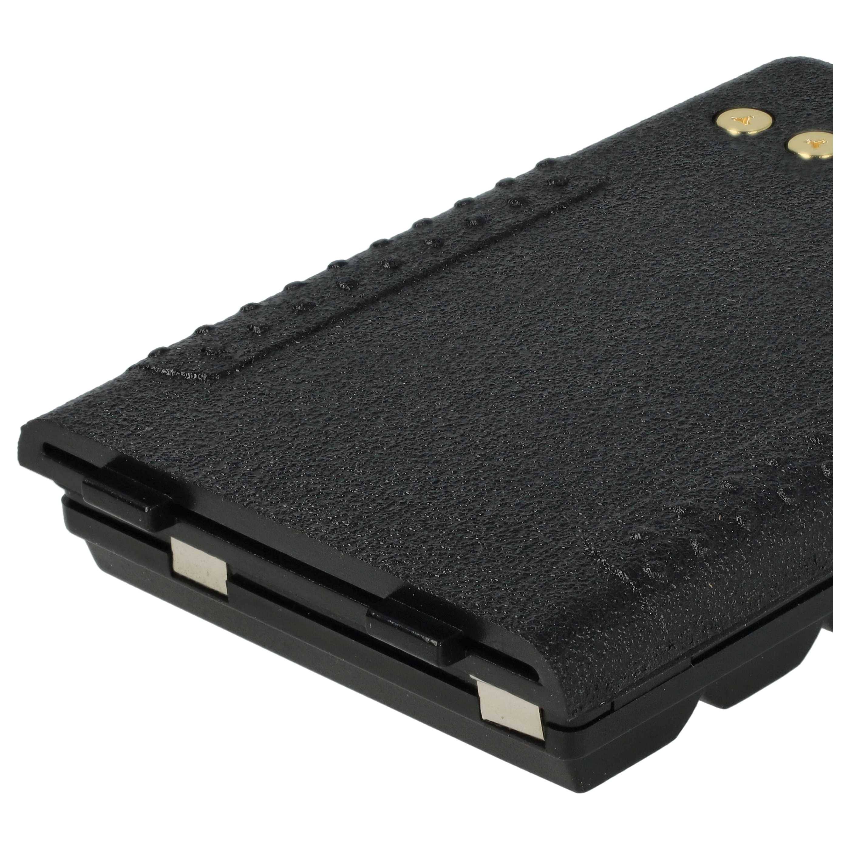 vhbw Akku kompatibel mit Yaesu Vertex VX-120, VX-110, FT-60E, FT60R, VX120, FT-60R, VX110, VX-127 Funkgerät, Walkie Talkie (1800 mAh, 7,2 V, NiMH)