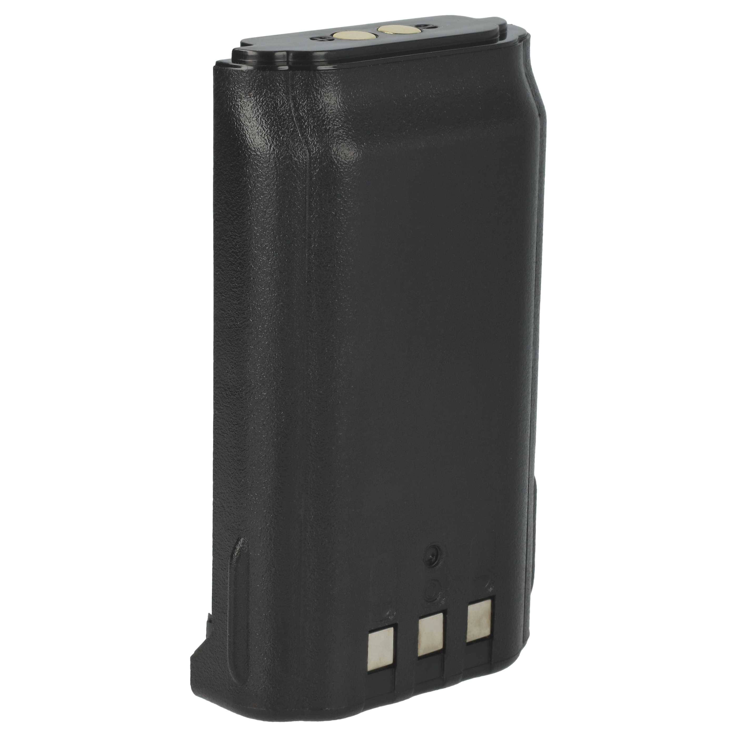 vhbw 2x Akku kompatibel mit Icom IC-F4161, IC-F4062T, IC-F4062S, IC-F4161DT, IC-F4161DS, IC-F4161D Funkgerät, Walkie Talkie (2500 mAh, 7,4