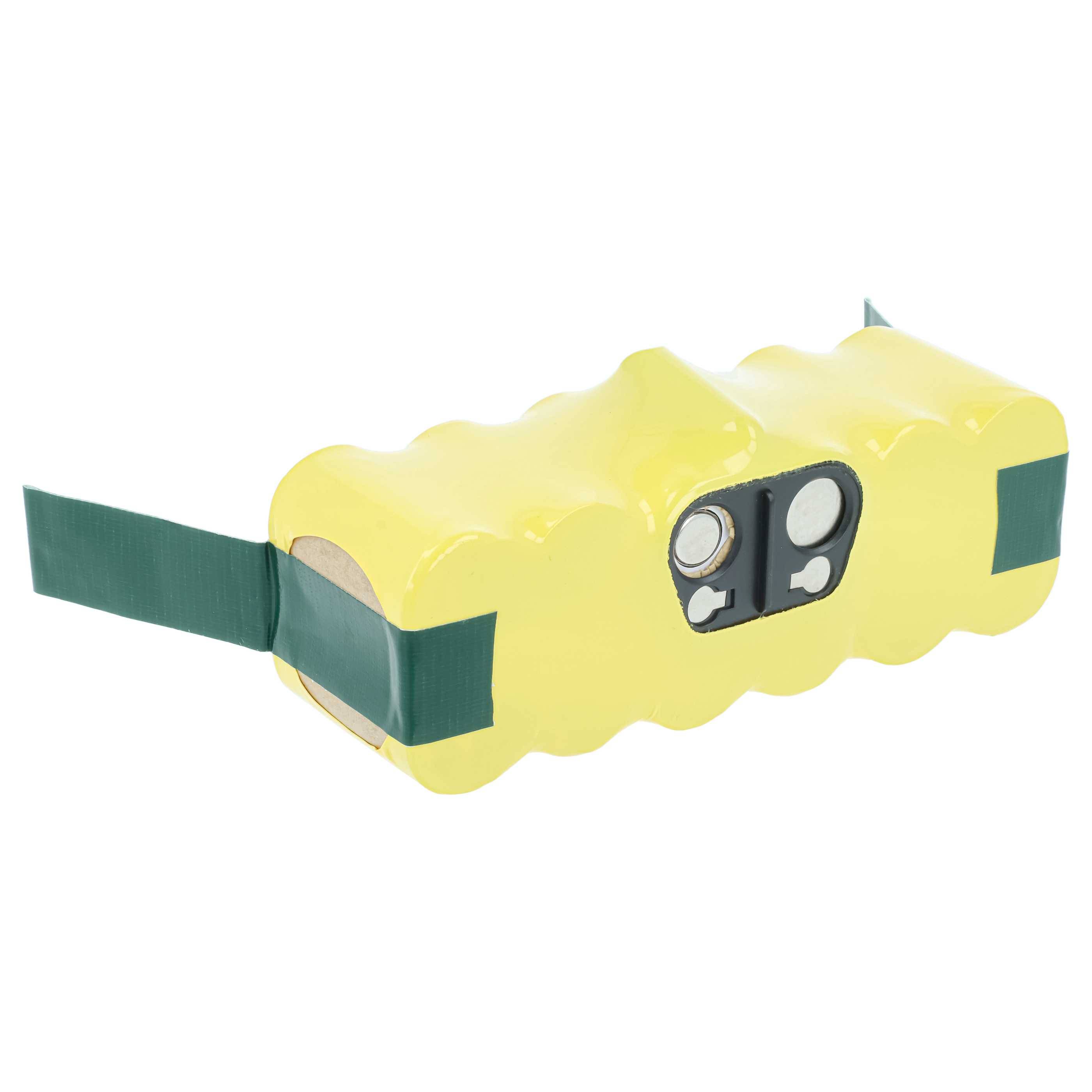 vhbw Akku Ersatzakku NiMH 4500mAh (14.4V) kompatibel mit iRobot Roomba 500 | 600, 700, 800, 900 Series Saugroboter
