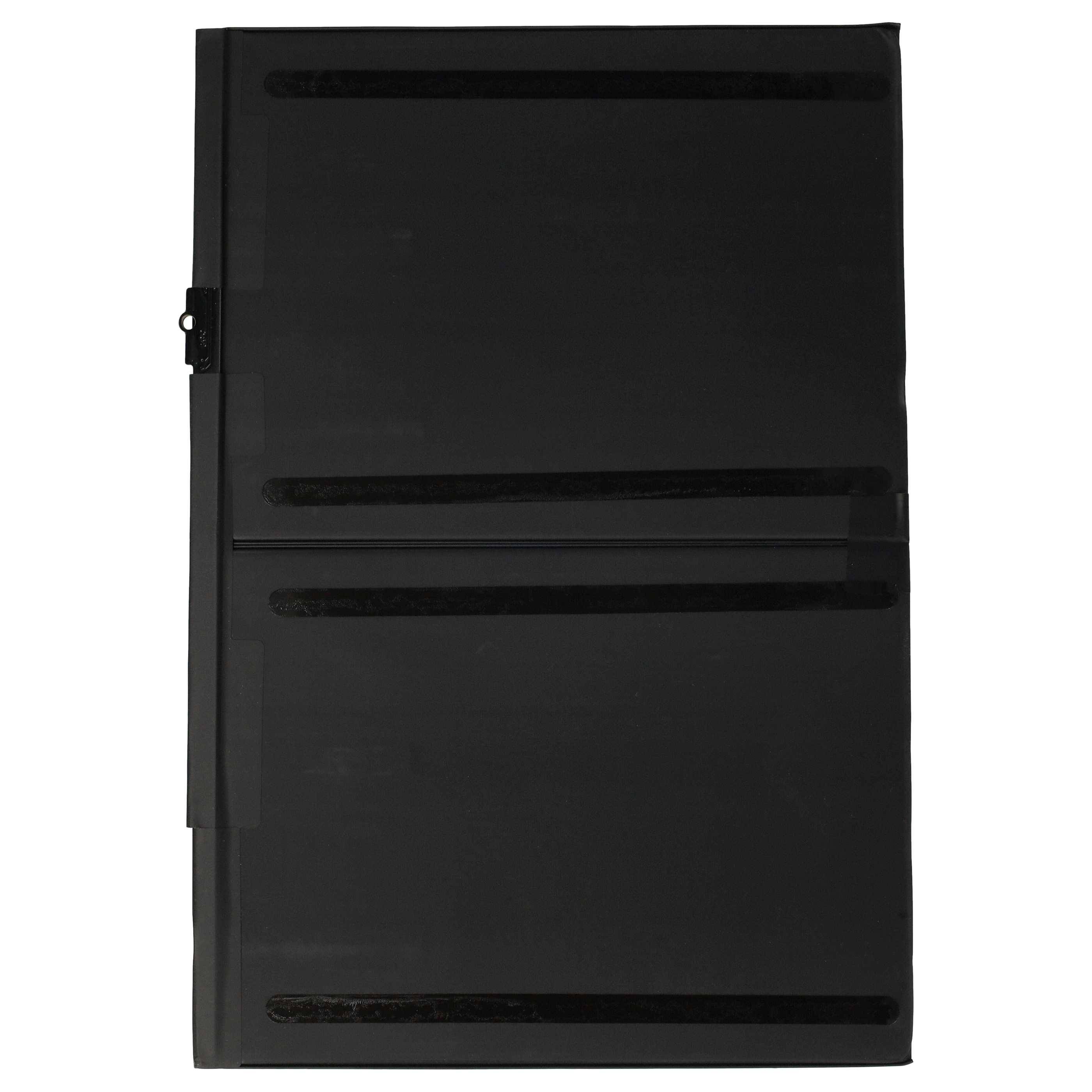 Eine schwarze, geschlossene Aktenmappe aus Ordner-Material mit sichtbaren Gummibändern zum Verschließen der Klappe, die zum Organisieren und Aufbewahren von Dokumenten verwendet wird.