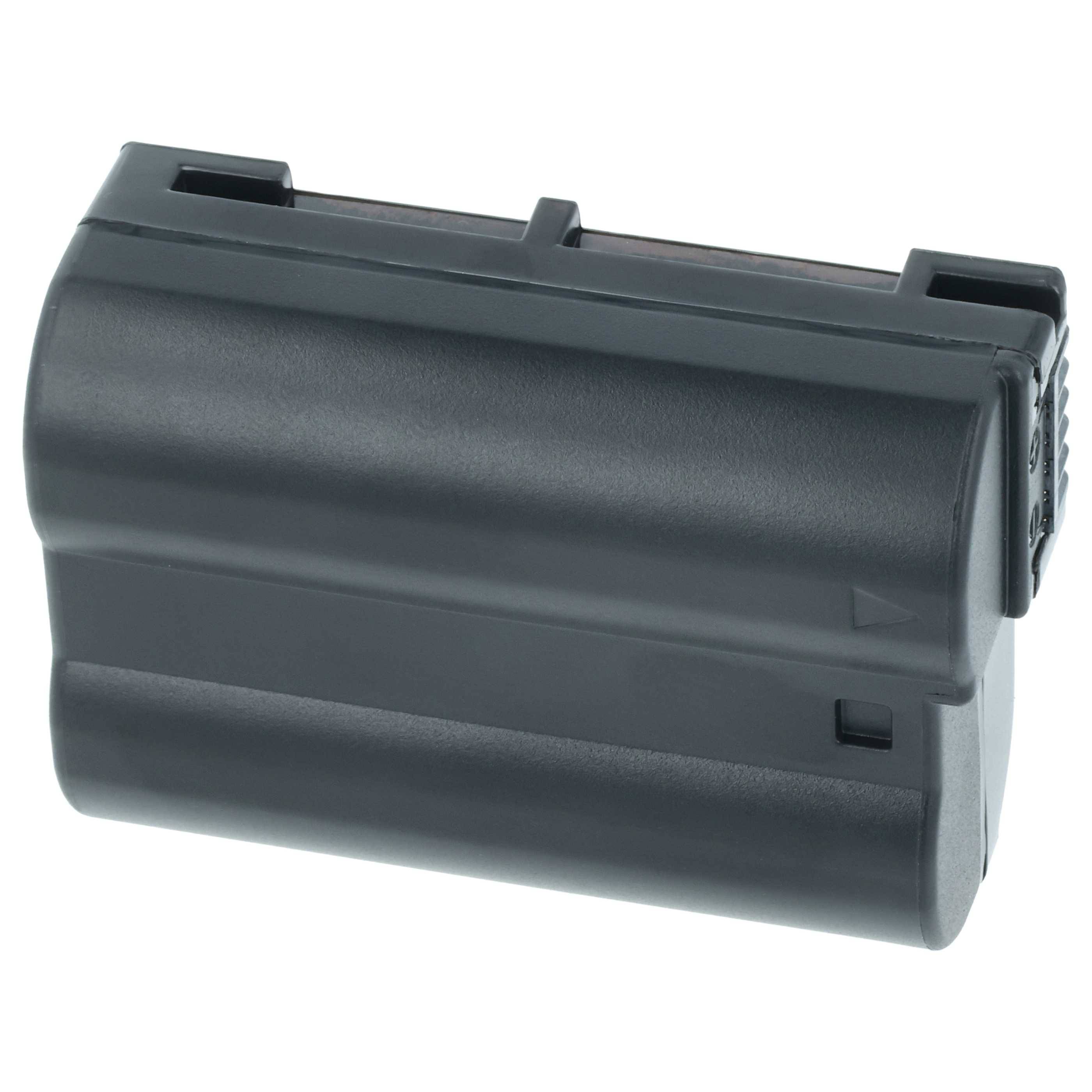 vhbw 3x Akku kompatibel mit Nikon D800, D7000, D800E, D810, D7200, D750, D500, D7500, D8000, D780 Kamera (2000 mAh, 7 V, Li-Ion), Infochip