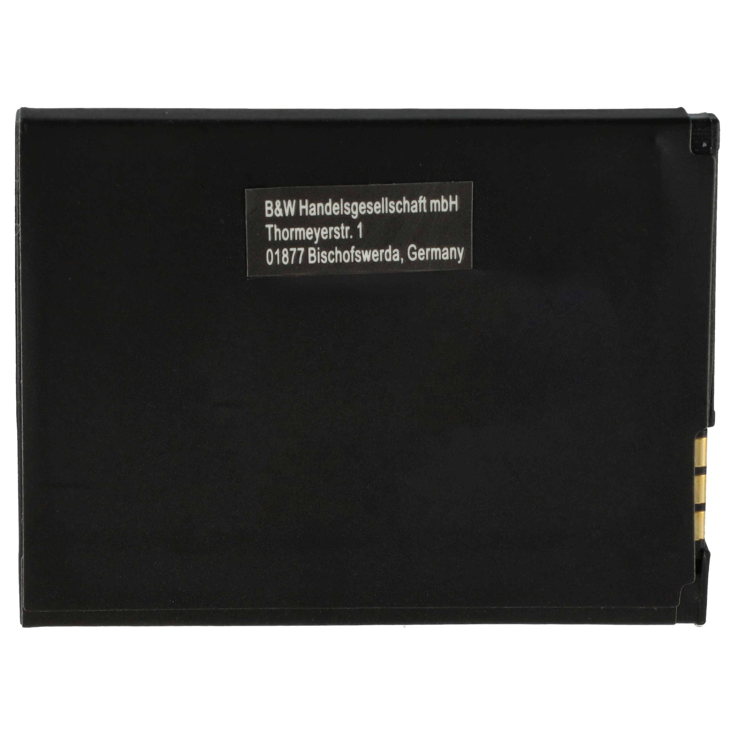 vhbw Akku kompatibel mit AVM Fritz!Fon C4, C5, EM25, EM325, M2, M325, MT-F schnurlos Festnetz Telefon (750mAh, 3,7V, Li-Ion)