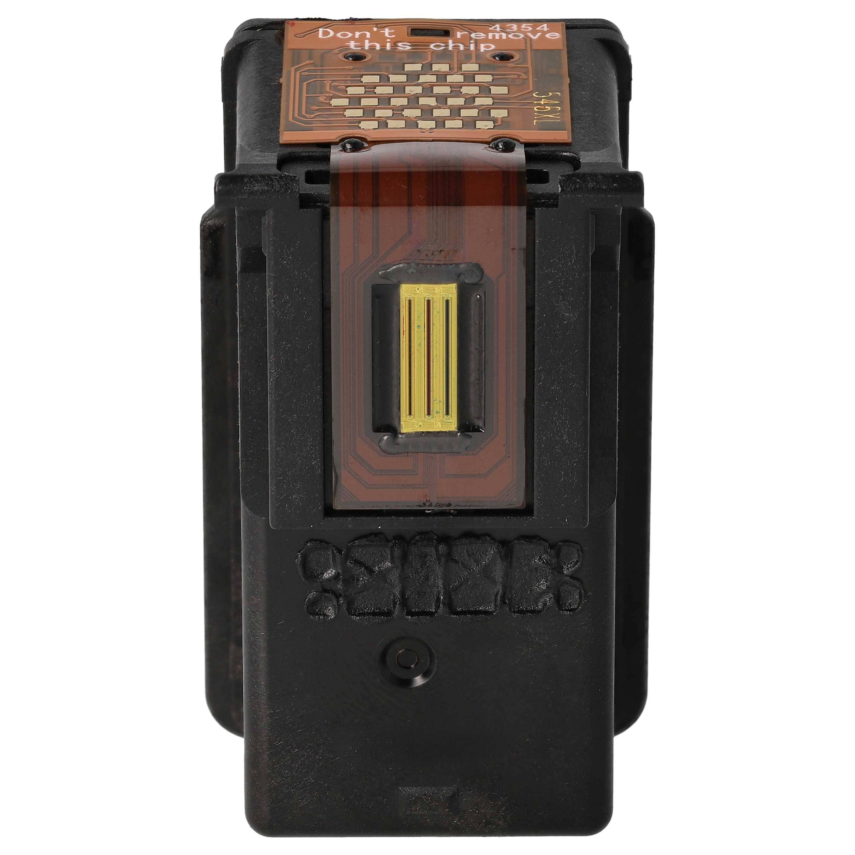 vhbw Tintenpatrone Cyan/Magenta/Yellow als Ersatz für Canon CL-546, CL-546XL (wiederaufgefüllt, 12ml)