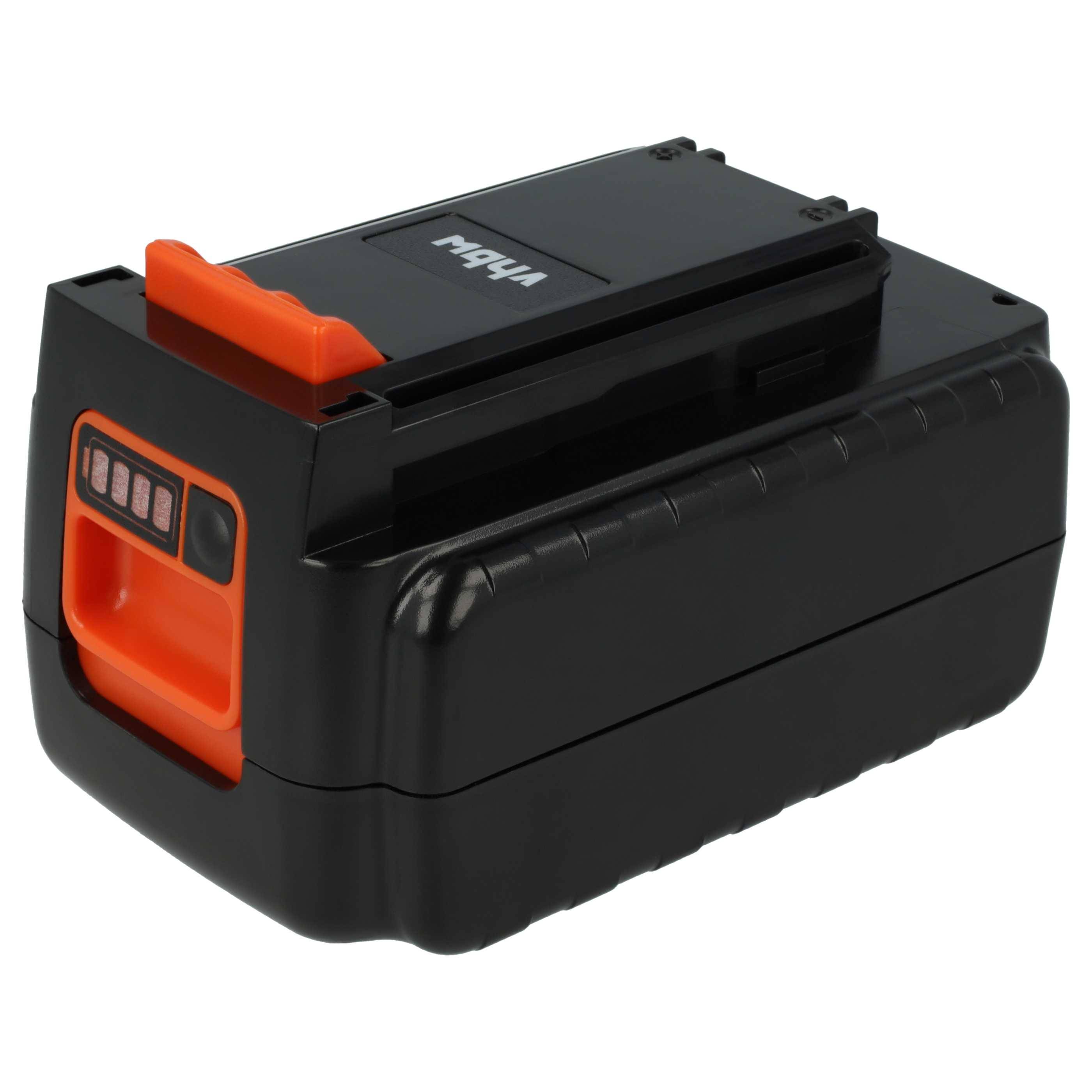 vhbw 1x Akku kompatibel mit Black & Decker GTC3655PCLB, GTC3655L, GLC3630L20, GTC3655L20 Werkzeug (2000 mAh, Li-Ion, 36 V / 40 V)
