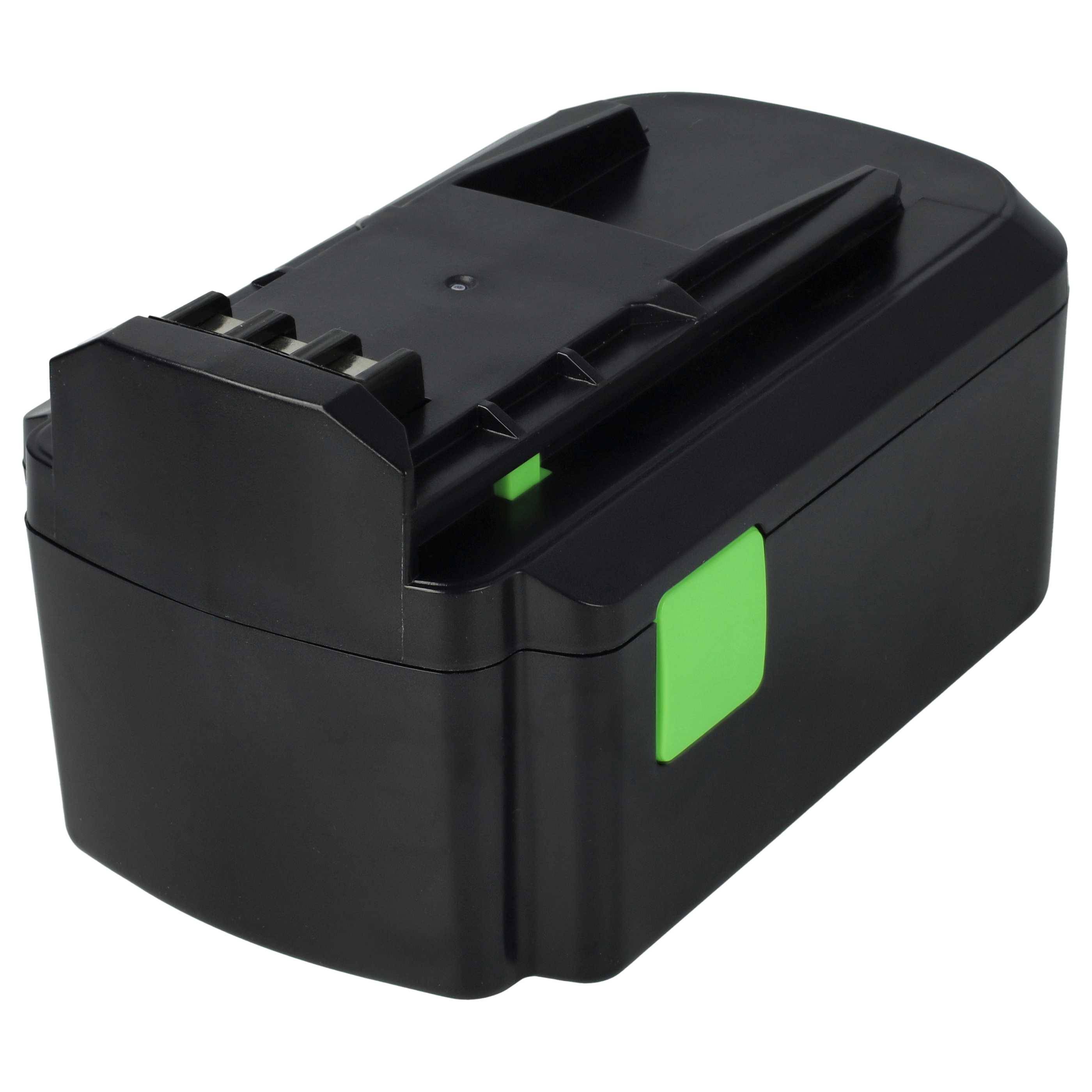vhbw 2x Akku kompatibel mit Festo Festool C 18 Li 3.1-Compact | für C 18 Li-Basic, C 18 Li 5.2-Plus Werkzeug (4000 mAh, Li-Ion, 18 V)