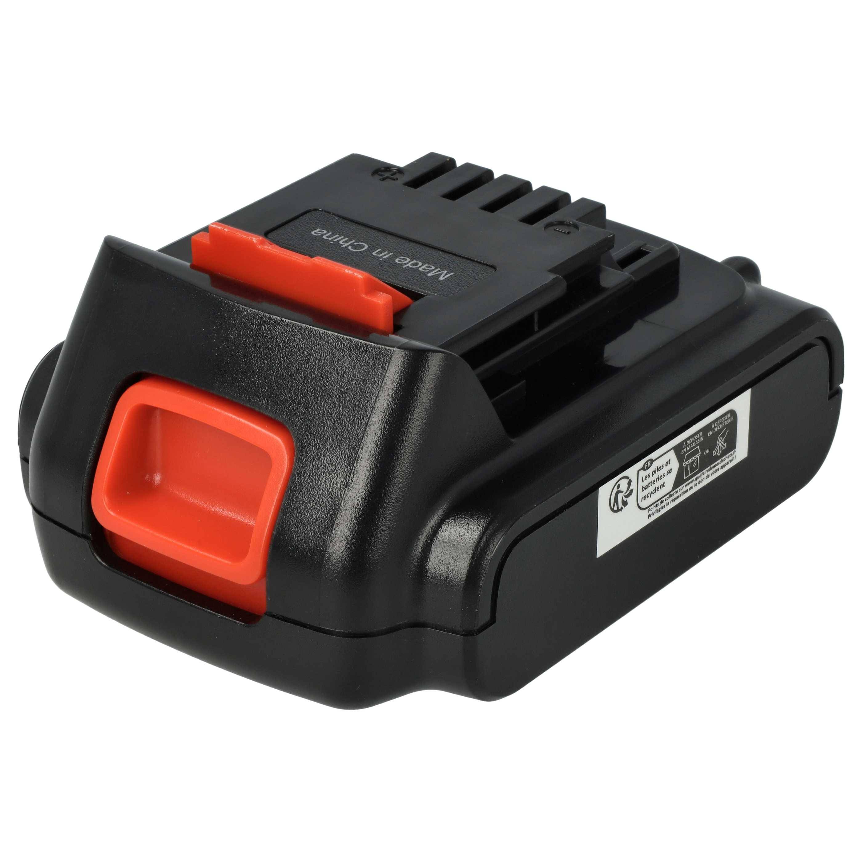 vhbw Akku Ersatz für Black & Decker LB16, BL1114, BL1514, BL1314 für Werkzeug (1500 mAh, Li-Ion, 14,4 V)