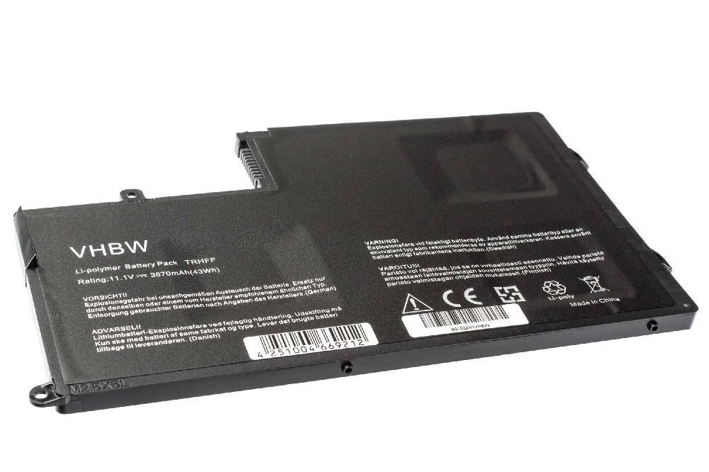 vhbw Akku kompatibel mit Dell Inspiron 15-5547, 15 5000, 5547, N5547, 15 Notebook (3870 mAh, 11,1 V, Li-Ion)