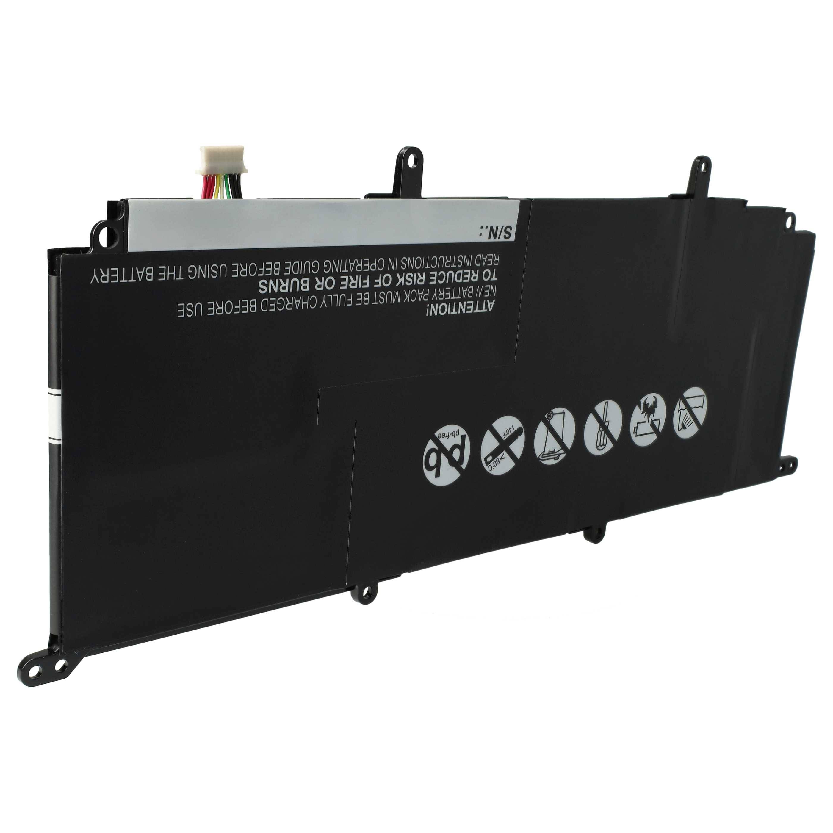 vhbw Akku kompatibel mit HP Split X2 13-M000, TPN-Q133 Notebook (2850 mAh, 11,1 V, Li-Polymer)