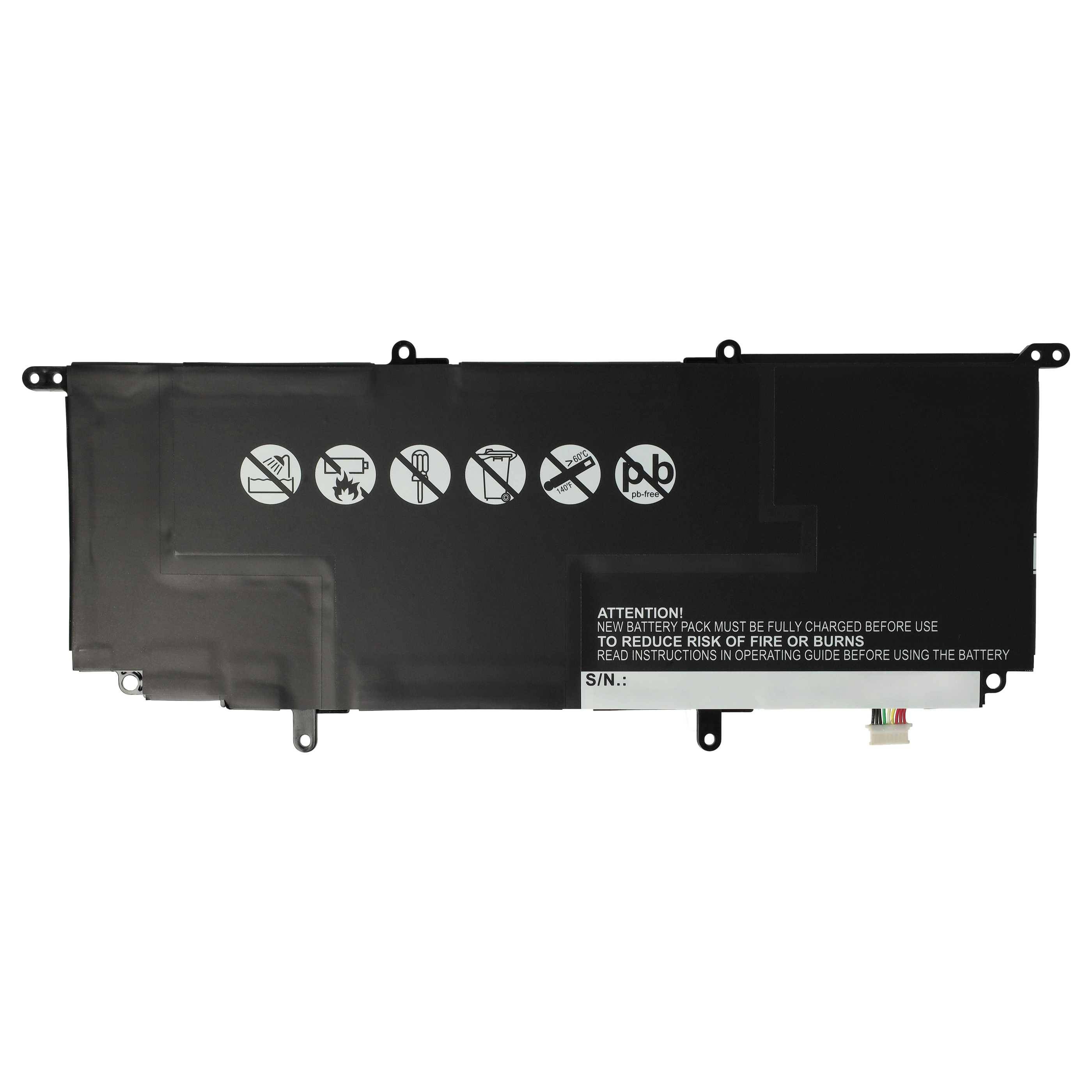 vhbw Akku kompatibel mit HP Split X2 13-M000, TPN-Q133 Notebook (2850 mAh, 11,1 V, Li-Polymer)