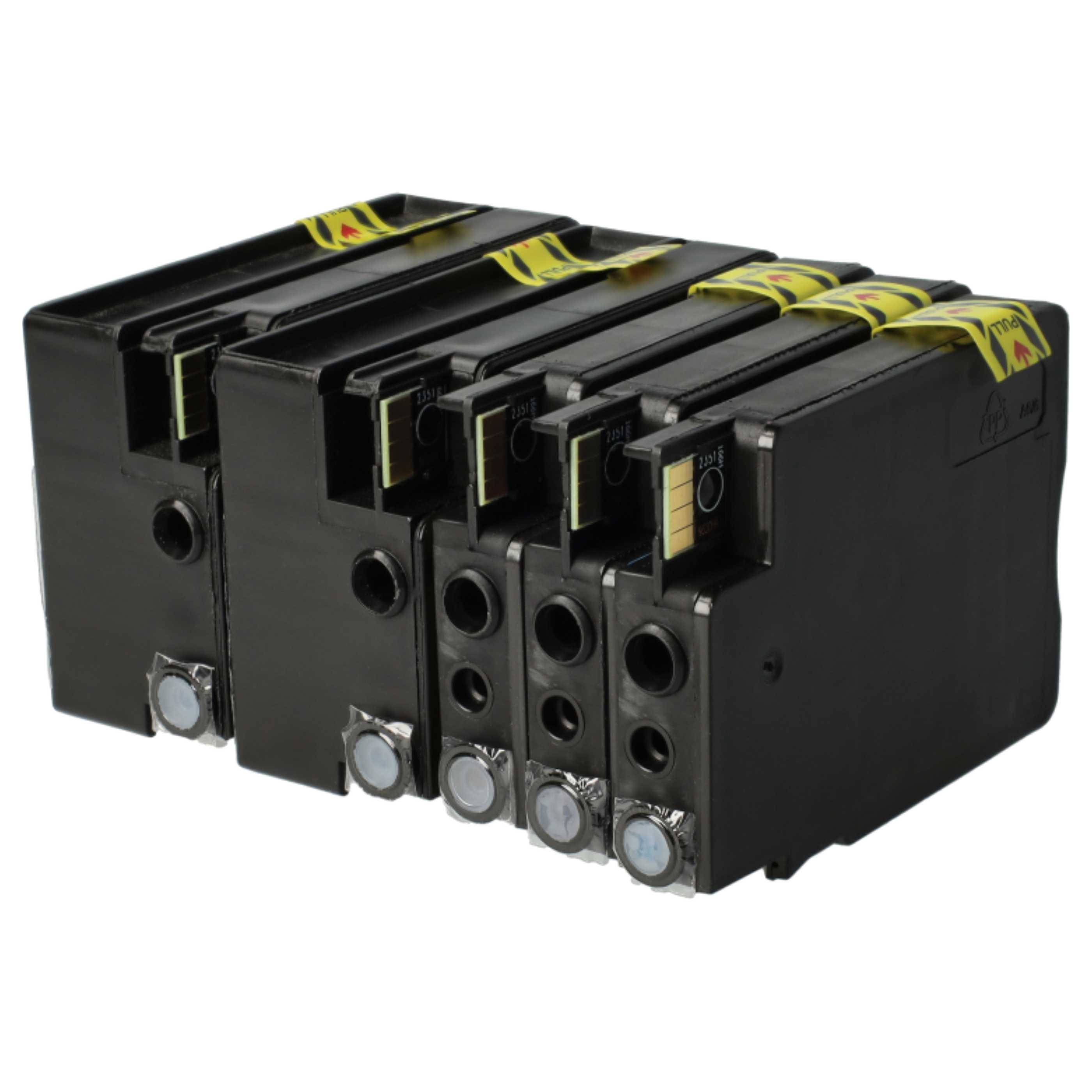 vhbw 10x Tintenpatronen kompatibel mit HP Officejet 6600 E-ALL-IN-ONE, 6700 Premium, 6100 eprinter, 7110 Drucker + Chip (Kompatibel)