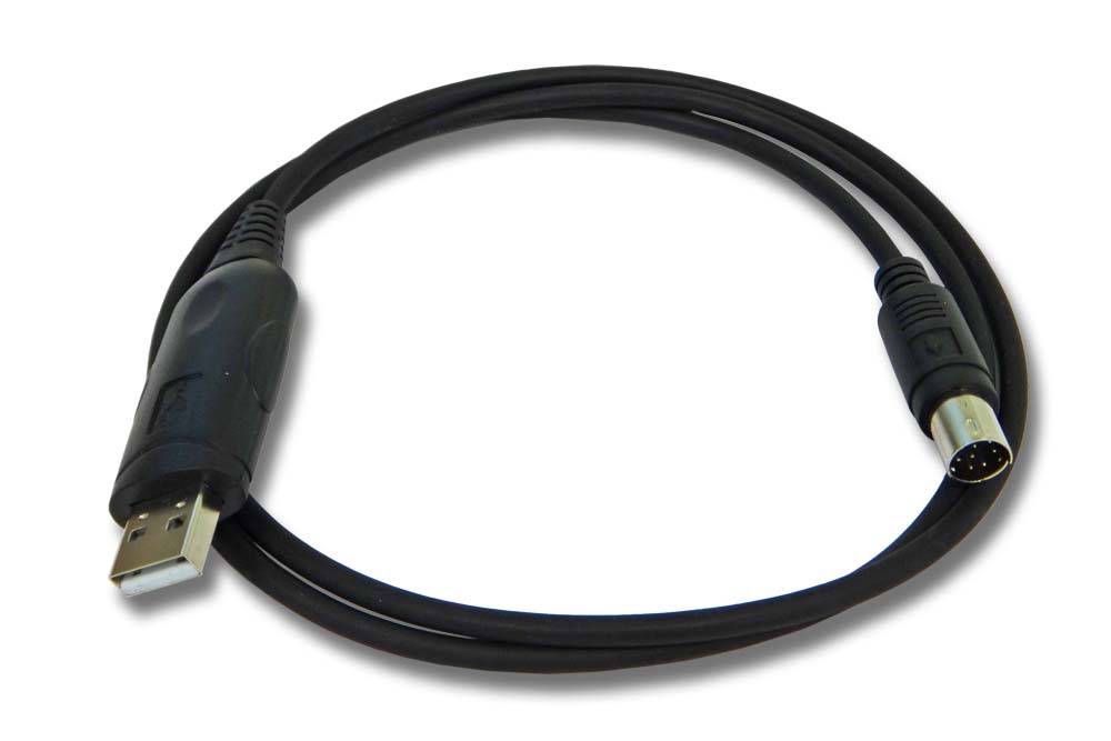 vhbw USB Programmierkabel kompatibel mit Yaesu/Vertex FT-817ND | FT-817, FT-857, FT-897, FT-857D, VX100, FT-897D,  FT-100, FT-100D Funkgerät, schwar