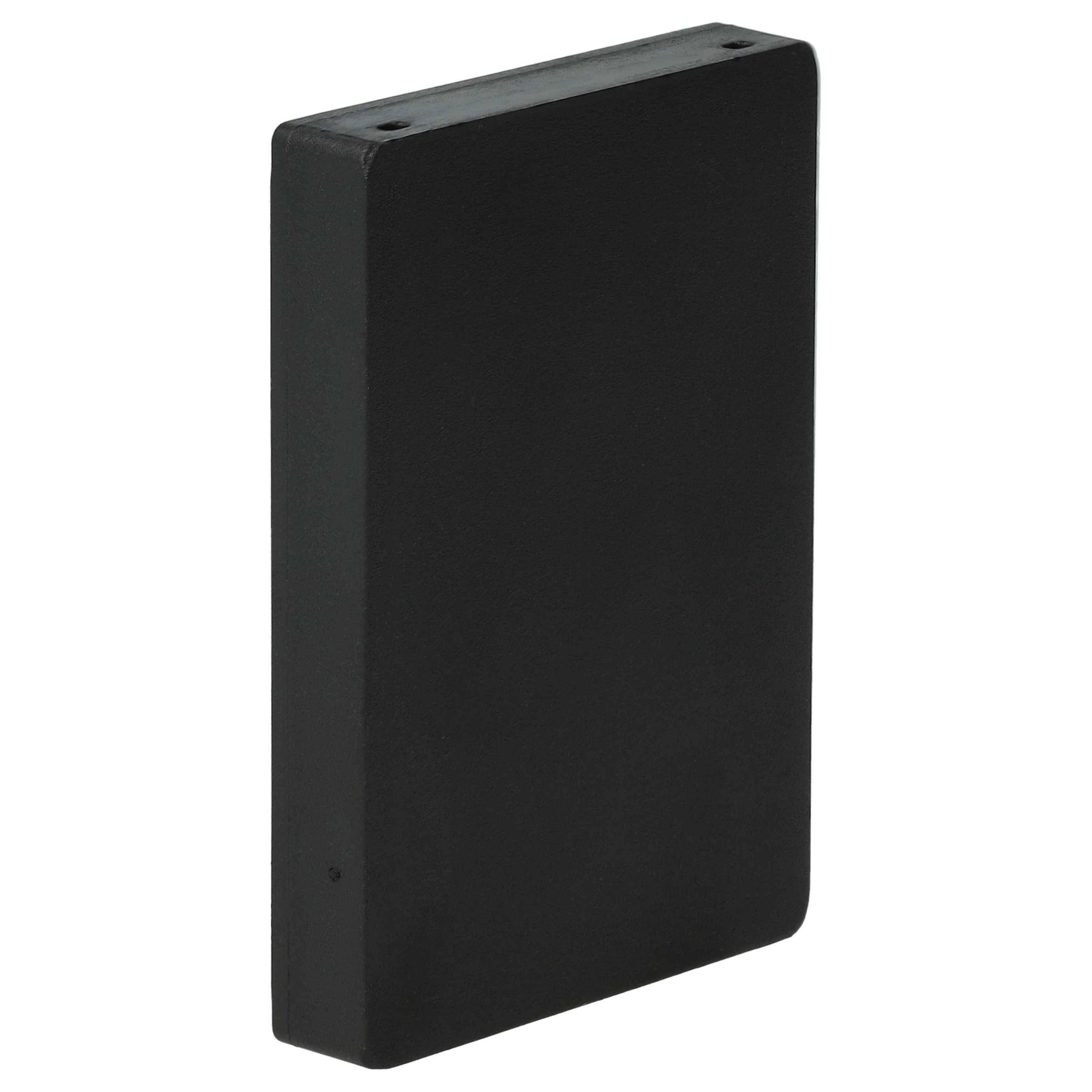 vhbw 5x Akku Ersatz für Alcatel 3BN78404AA für schnurlos Festnetz Telefon (950 mAh, 3,7 V, Li-Ion) Schwarz