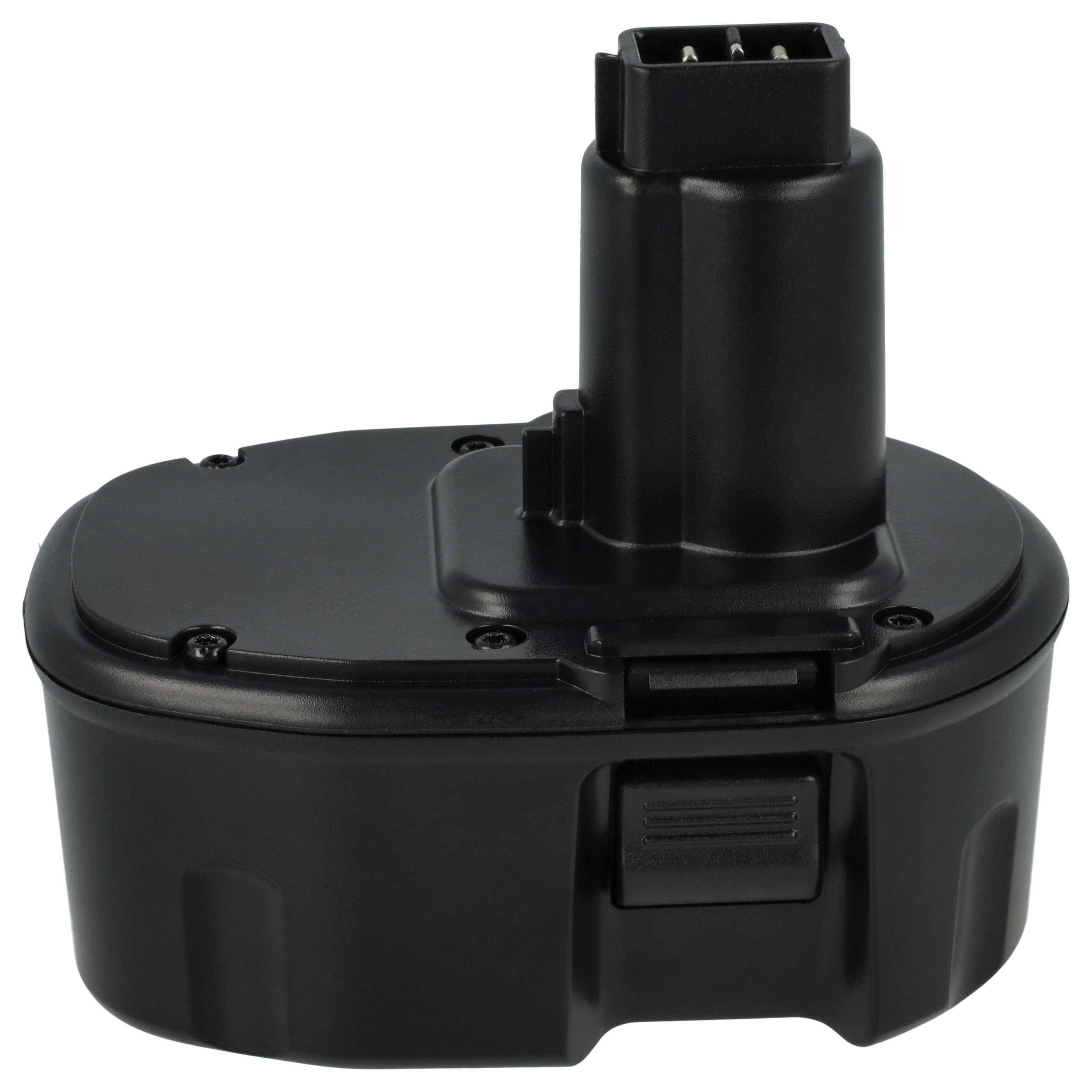 vhbw Akku kompatibel mit Dewalt DC612KA, DC614KA, DC528 FlashLight, DC551KA, DC613KA, DC615KA Elektrowerkzeug (3000 mAh, NiMH)