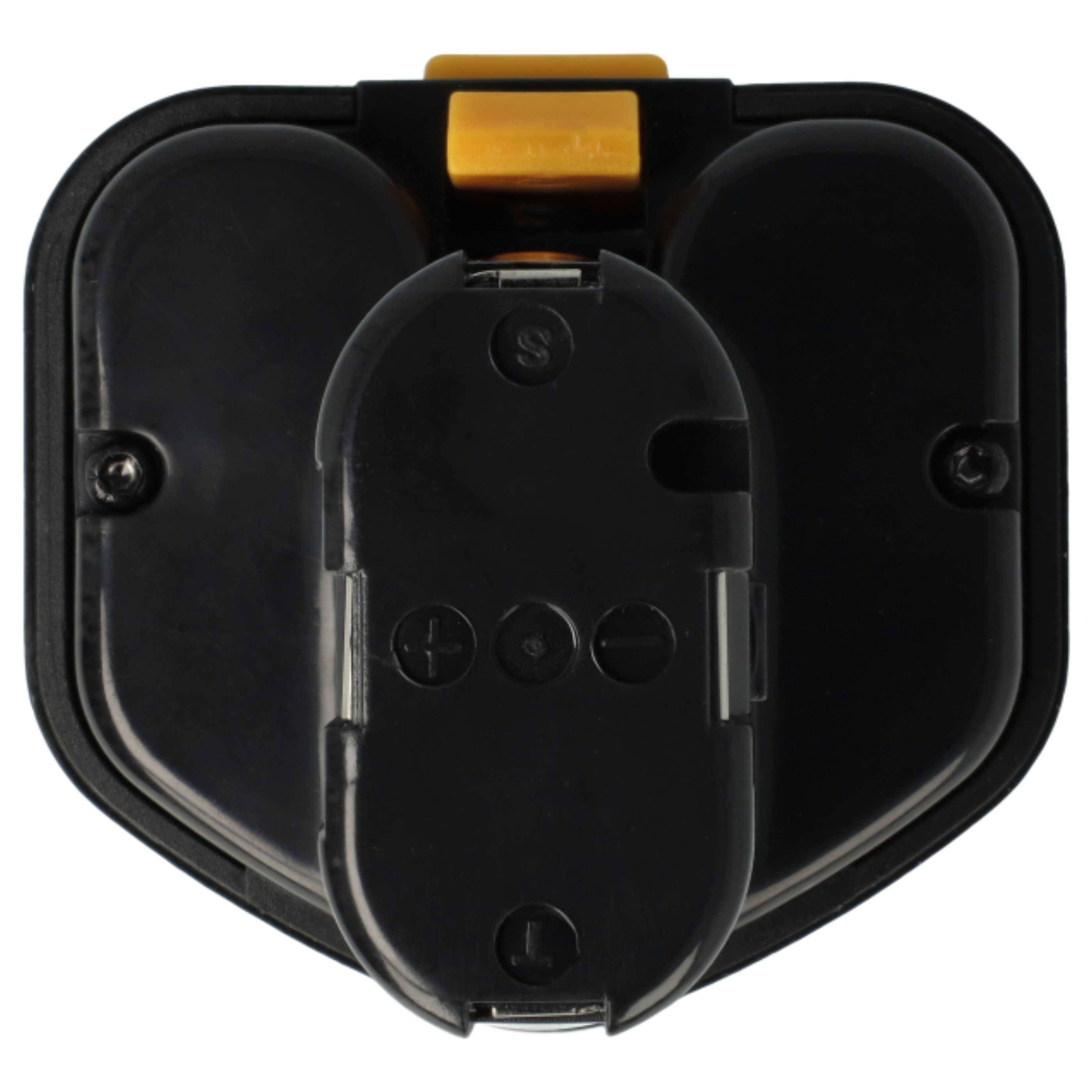 vhbw 3x Akku Ersatz für Hitachi EB12B, EB12G, EB1224, FEB12S12, EB12, EB12S, FEB12, EB12M für Werkzeug (2100 mAh, NiMH, 12 V)