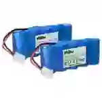 vhbw 2x Akku kompatibel mit Bosch Rollfix D861E, D962E, D870E, 861E Schiebetorantrieb Torantrieb Drehtorantrieb (2000 mAh, 6 V, NiMH) vhbw 2x Akku kompatibel mit Bosch Rollfix D861E, D962E, D870E, 861E Schiebetorantrieb Torantrieb Drehtorantrieb (2000 mAh, 6 V, NiMH)