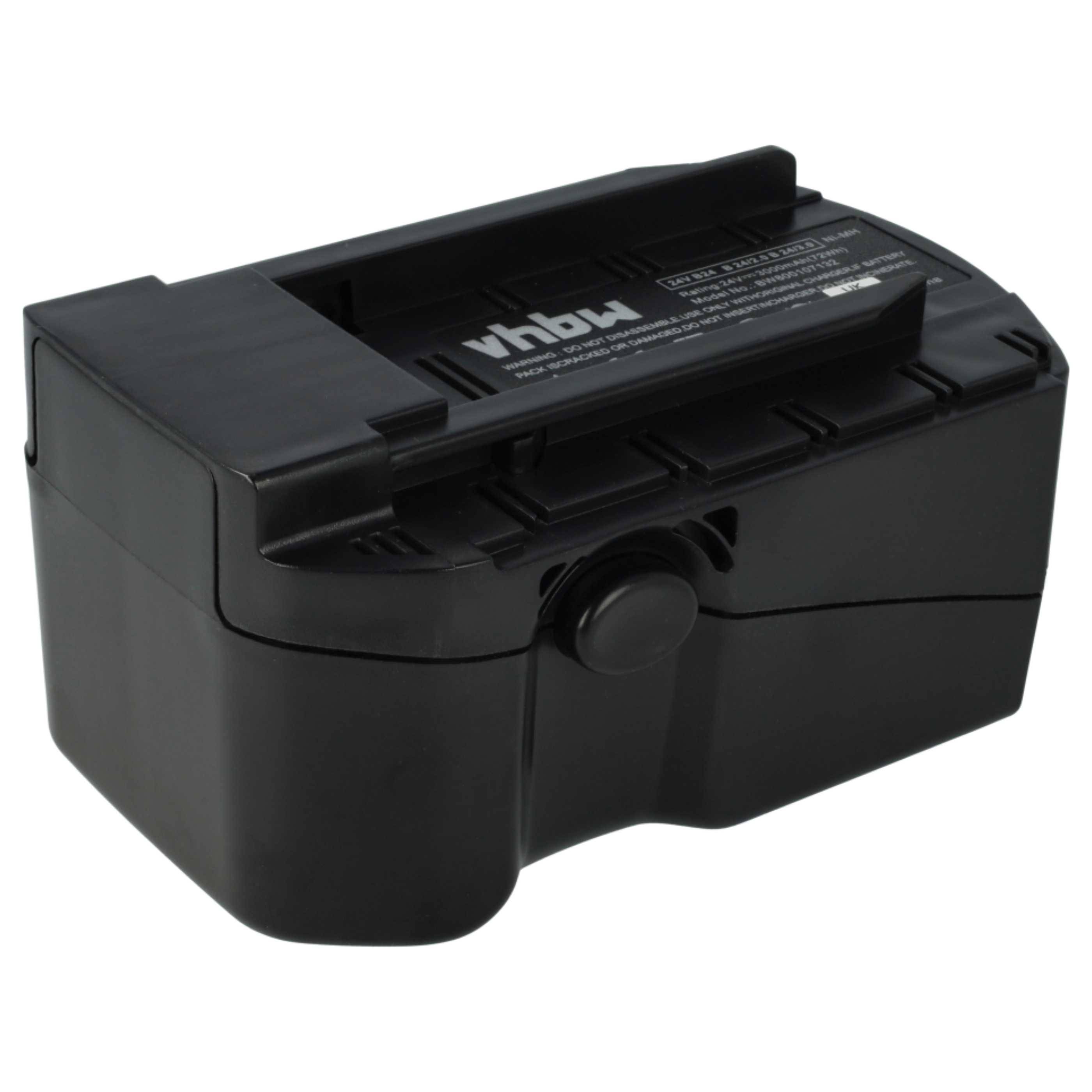 vhbw 3x Akku kompatibel mit Hilti UH 240-A, WSC 55-A24, WSC 6.5, TE 2-A, SFL 24, WSR 650-A Werkzeug (3000 mAh, NiMH, 24 V)