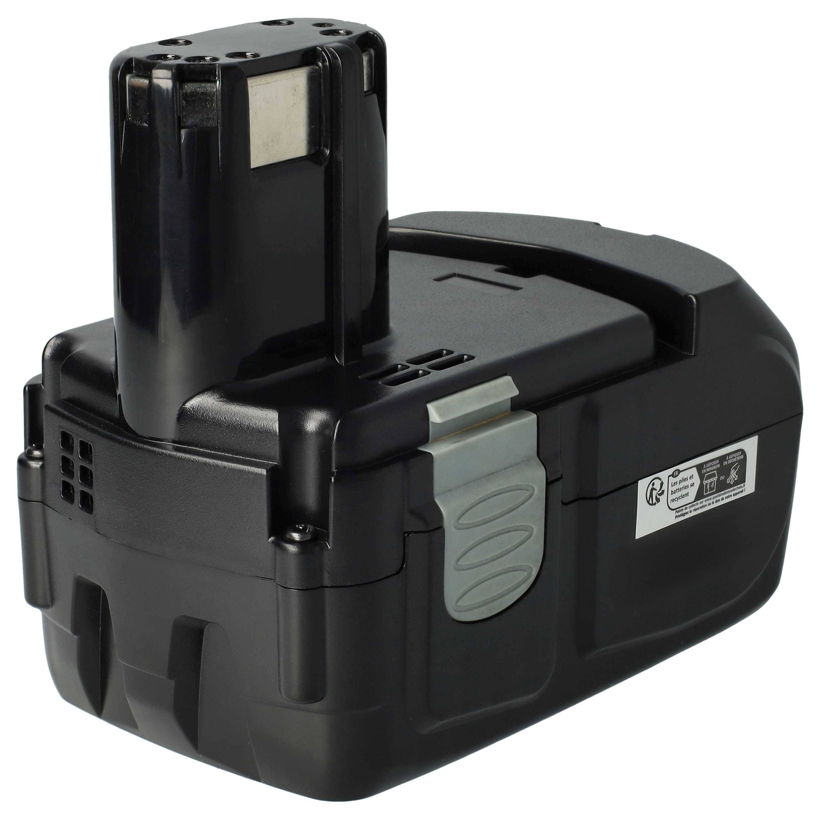 vhbw Akku kompatibel mit Hitachi WR 14DMB, WR 14DMK, WR 14DMR Werkzeug (4000 mAh, Li-Ion, 14,4 V)