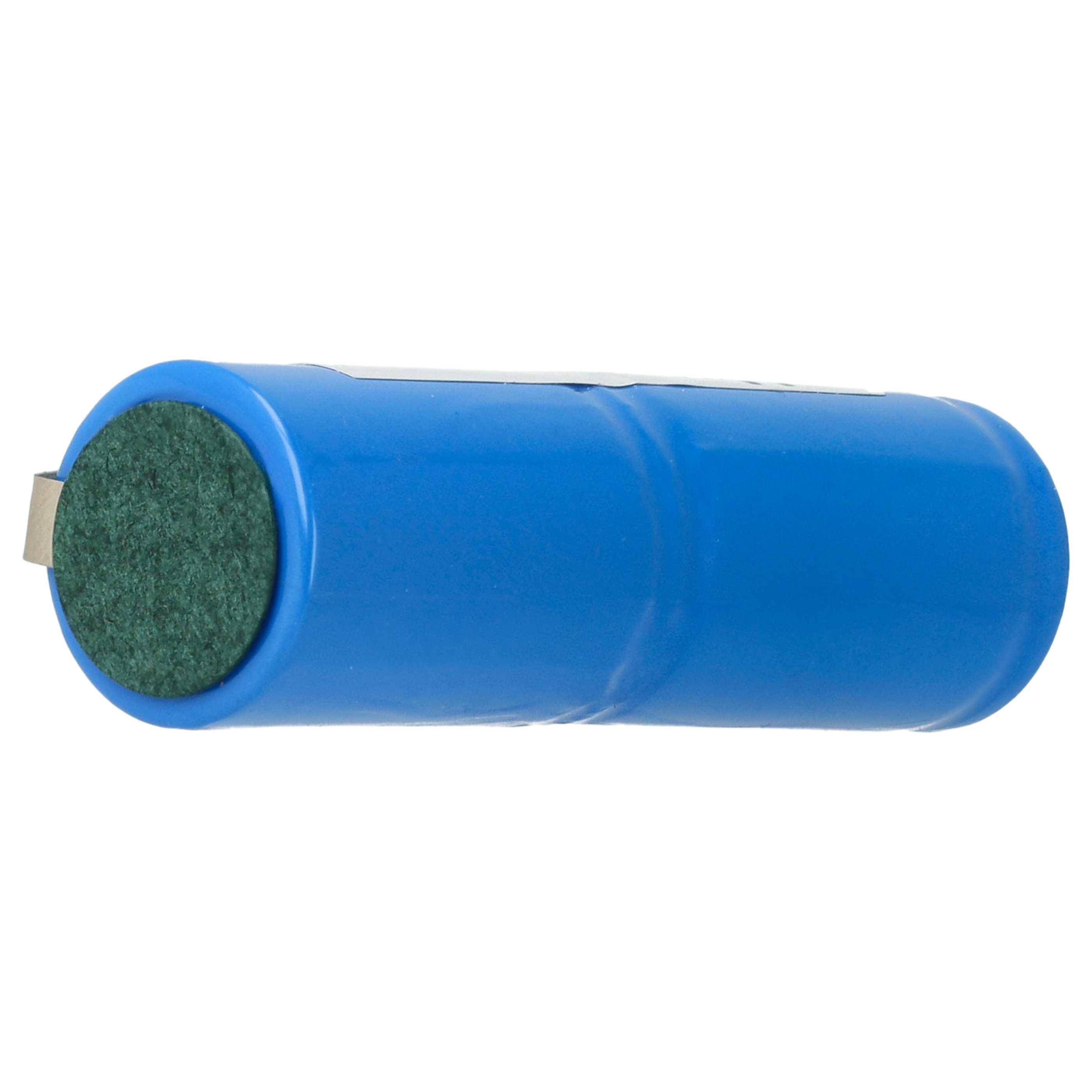 vhbw Akku kompatibel mit CuraMed Dentasonic elektrische Zahnbürste (1200mAh, 2,4V, NiMH)